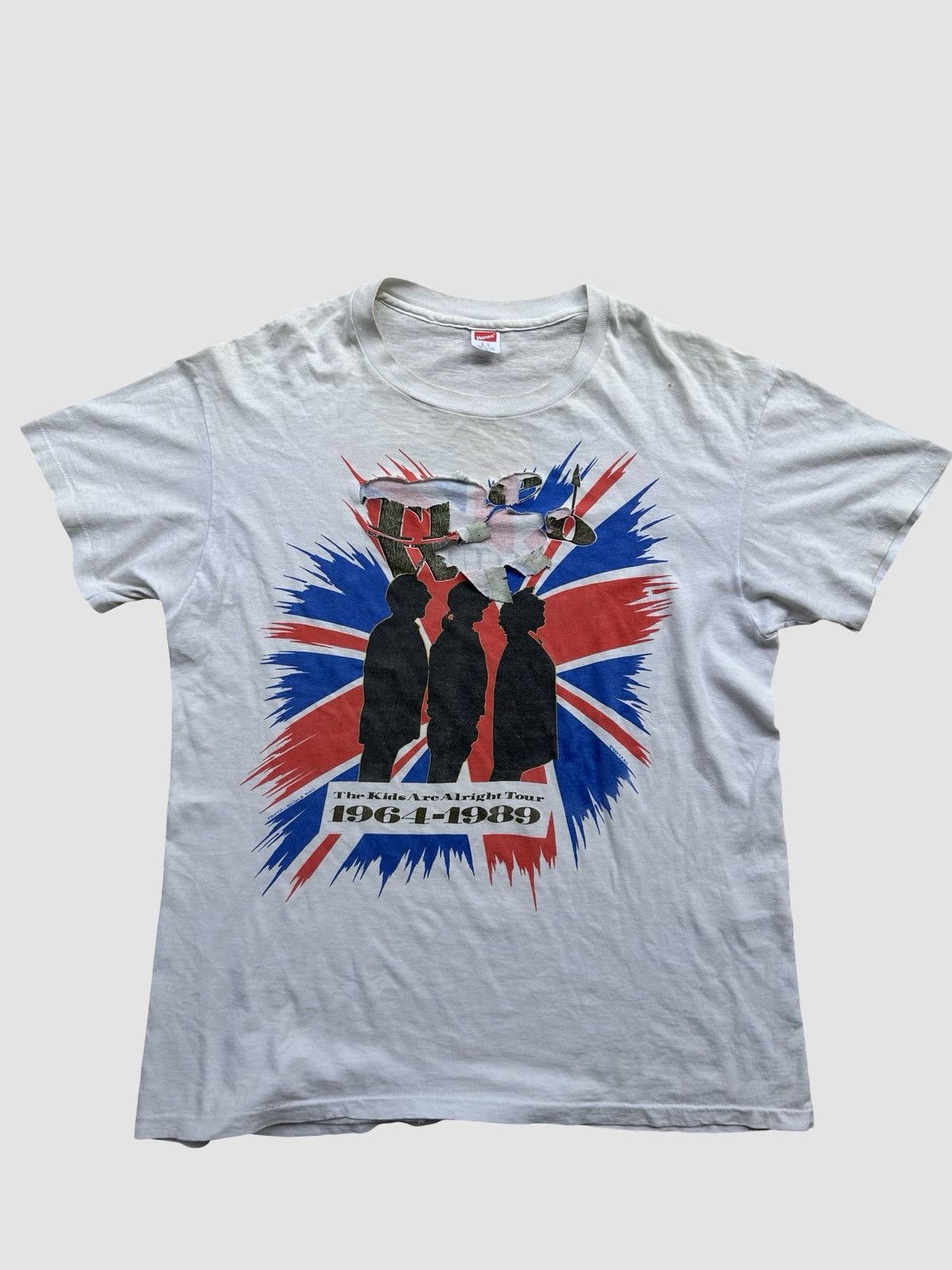 Vintage Vintage 1989 THE WHO The Kids Are Alright Tour T-Shirt L Size US L / EU 52-54 / 3 - 1 Thumbnail