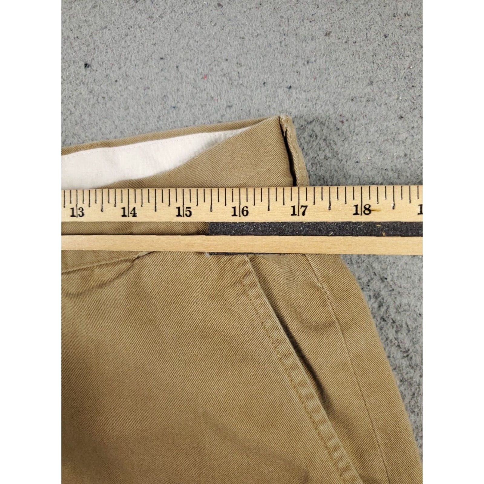 Ralph Lauren Ralph Lauren Chino Pants Mens 35x30 Blue Flat Front Casual Trousers Regular Fit Size US 35 - 4 Thumbnail