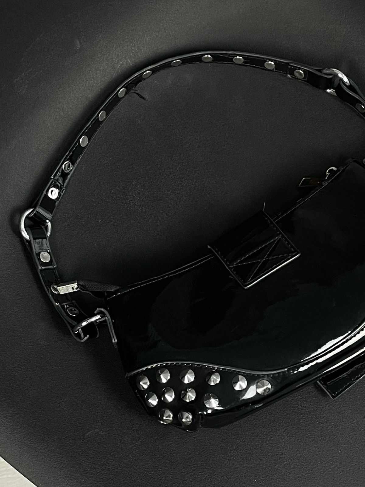 If Six Was Nine × Le Grande Bleu (L.G.B.) × Vintage Vintage Balenciaga Style Y2K glamour avant garde bag Size ONE SIZE - 6 Thumbnail
