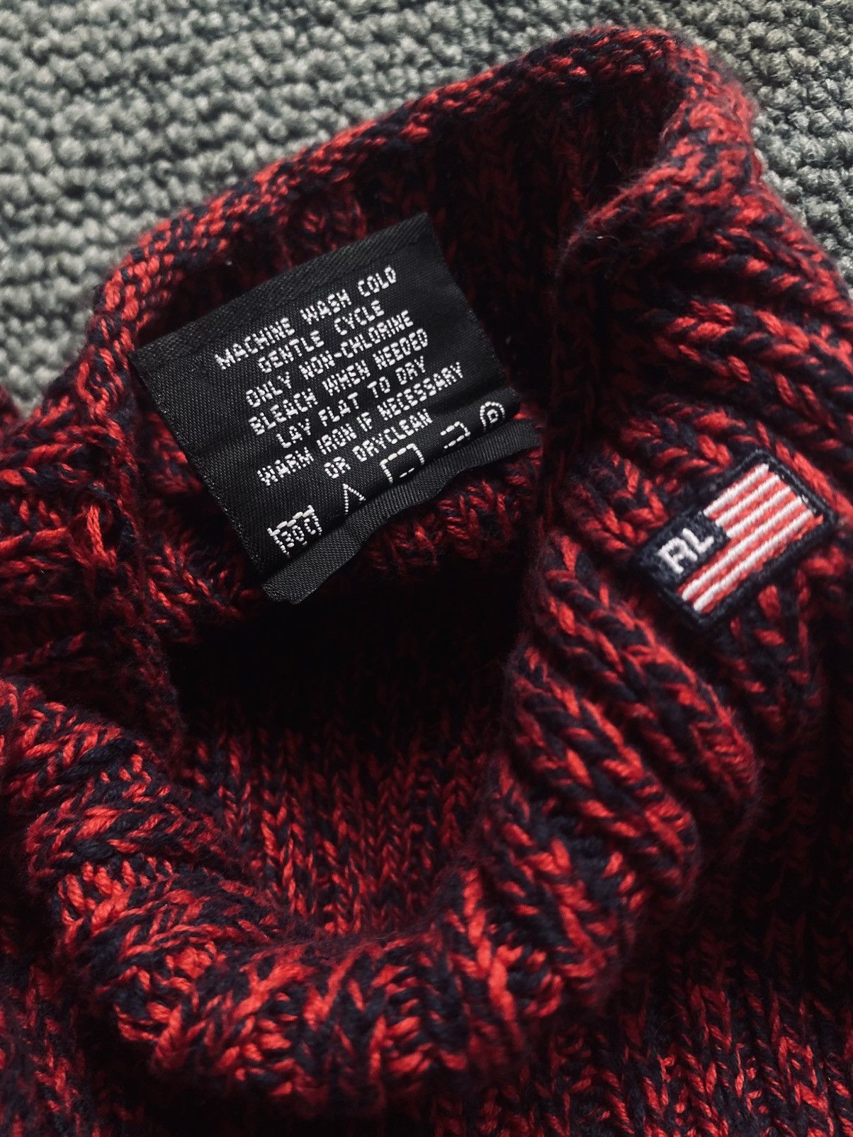 Polo Ralph Lauren Polo Jeans Co. by Ralph Lauren Sweater, Vintage Knit, Size L Size L / US 10 / IT 46 - 5 Thumbnail