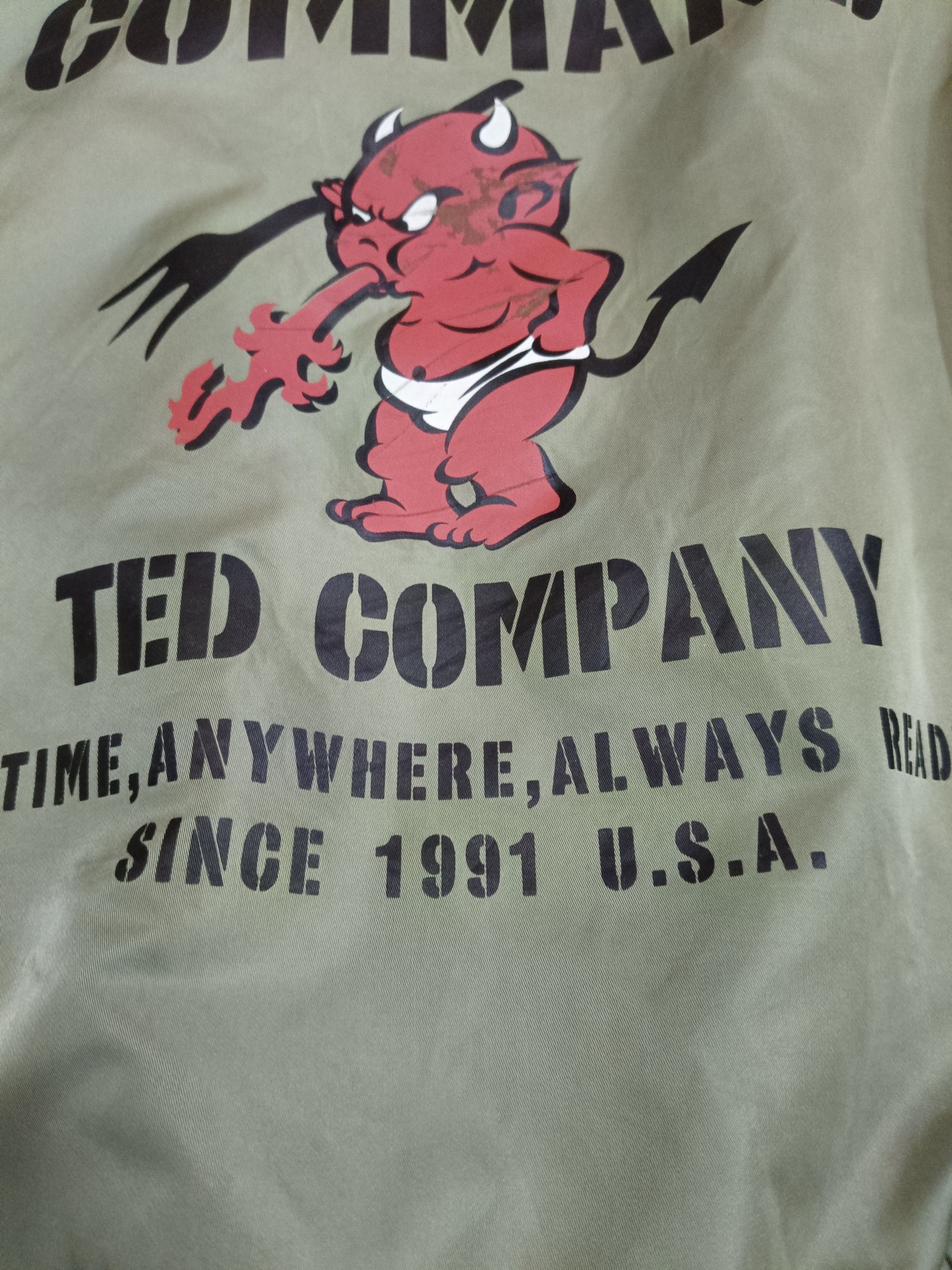 Tedman Ted Company Us Air Force Bomber Jacket Size US XXS / EU 40 - 7 Thumbnail