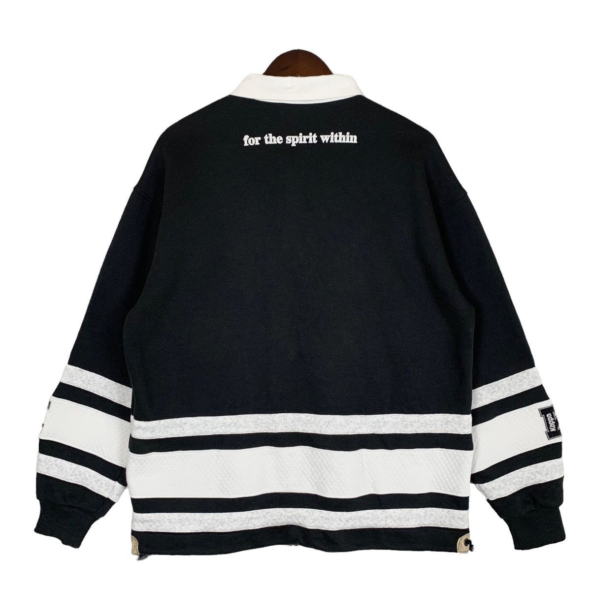 Kappa × Vintage Vintage 90 Kappa Like No Other Half Button Sweatshirt Size M Size US M / EU 48-50 / 2 - 7 Thumbnail