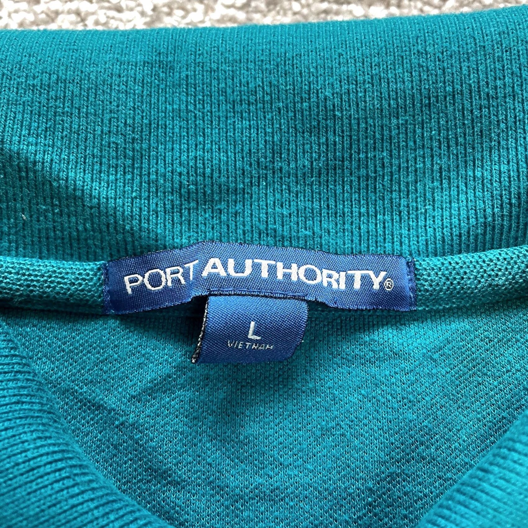 Port Authority VINTAGE Port Authority Polo Shirt Mens Large Blue Thomas Edison Career Techincal Academy Shirt Polo XS Size US L / EU 52-54 / 3 - 4 Thumbnail