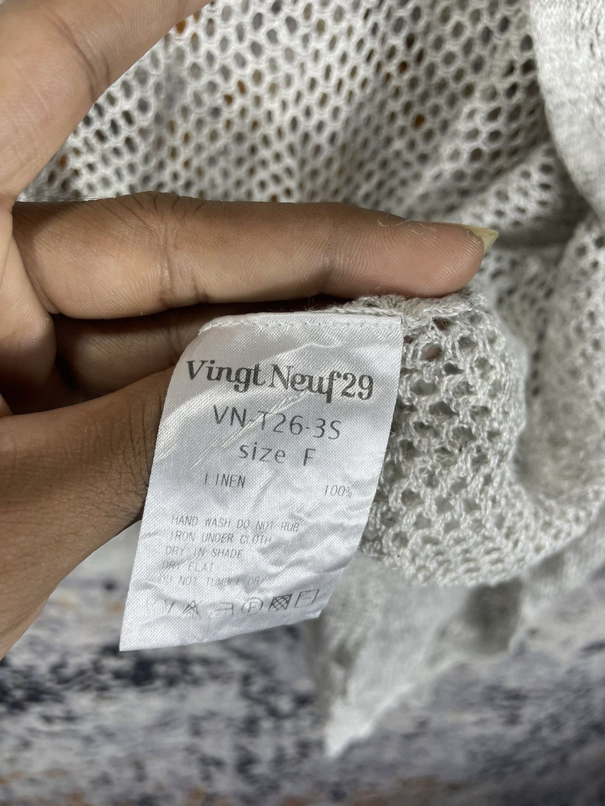 14th Addiction × If Six Was Nine × KMRii Japanese brand Vingt Neuf29 Open knit ifsixwasnine Lgb style Size US M / EU 48-50 / 2 - 9 Thumbnail