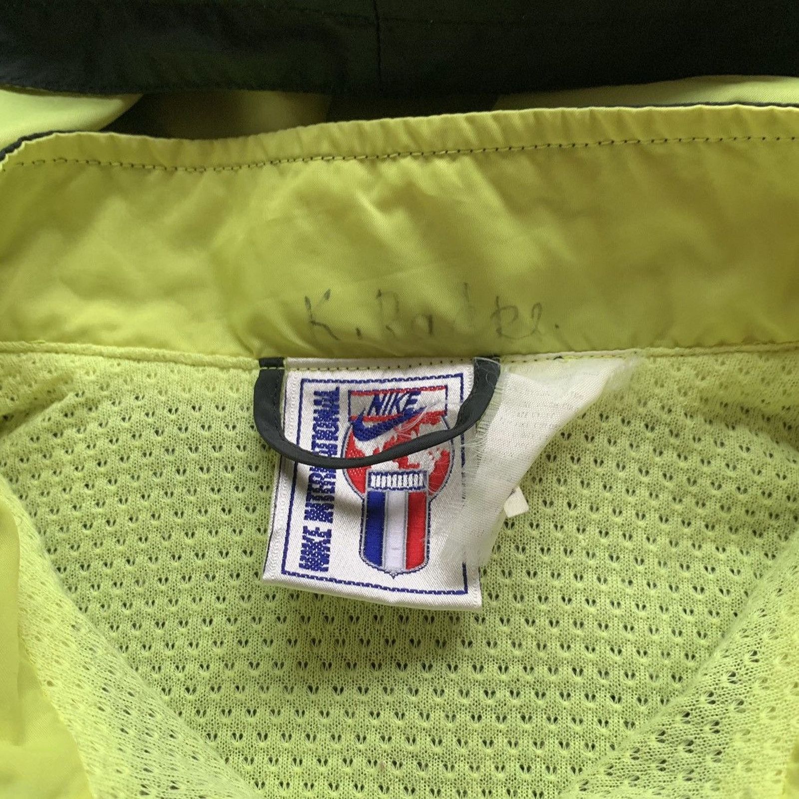 Nike Vintage 90s Nike International 1/4 Zip Windbreaker Sz Large Size US M / EU 48-50 / 2 - 5 Thumbnail