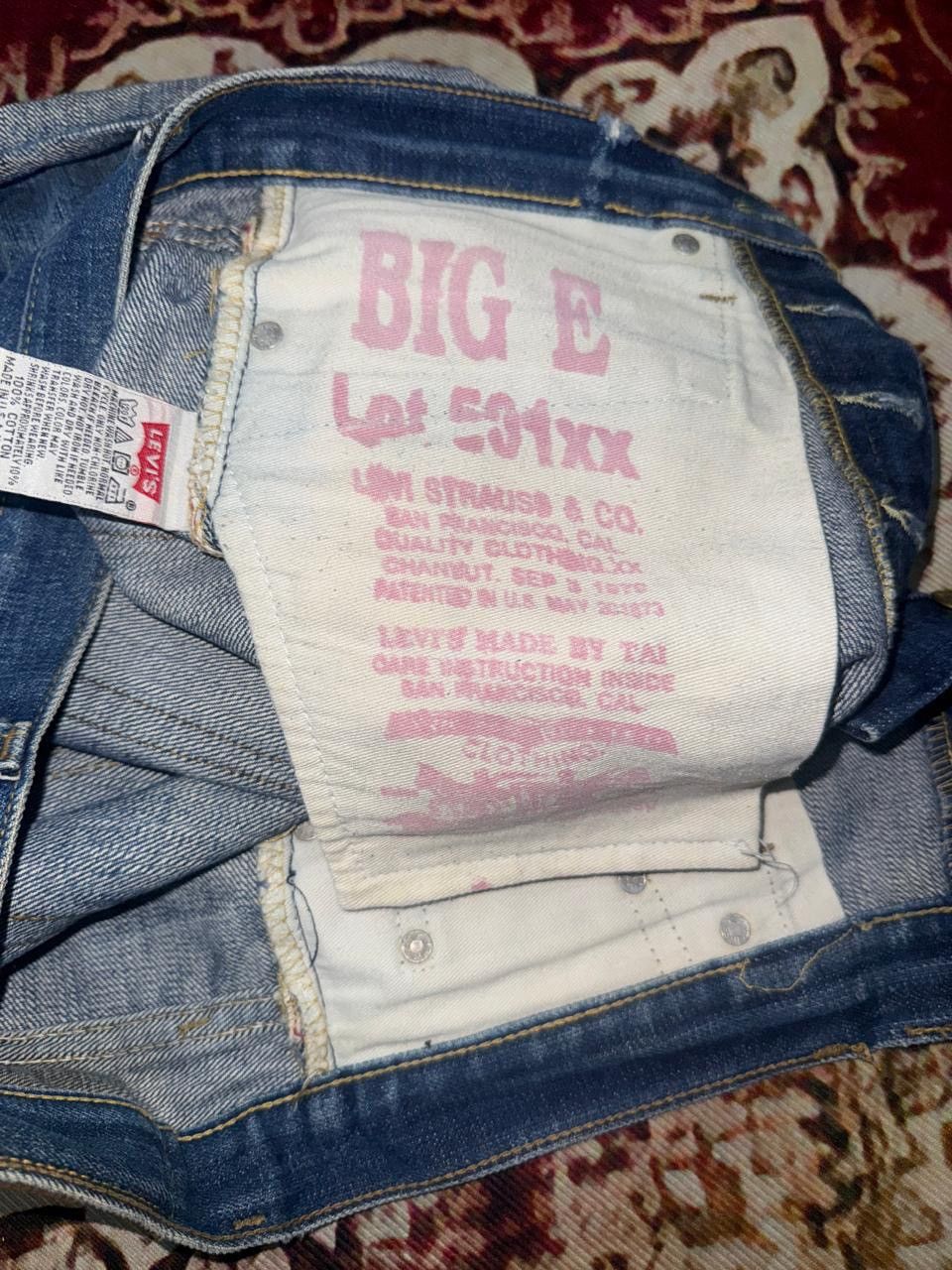 Levi's Levis selvedge BIG E vintage Size US 31 - 13 Thumbnail