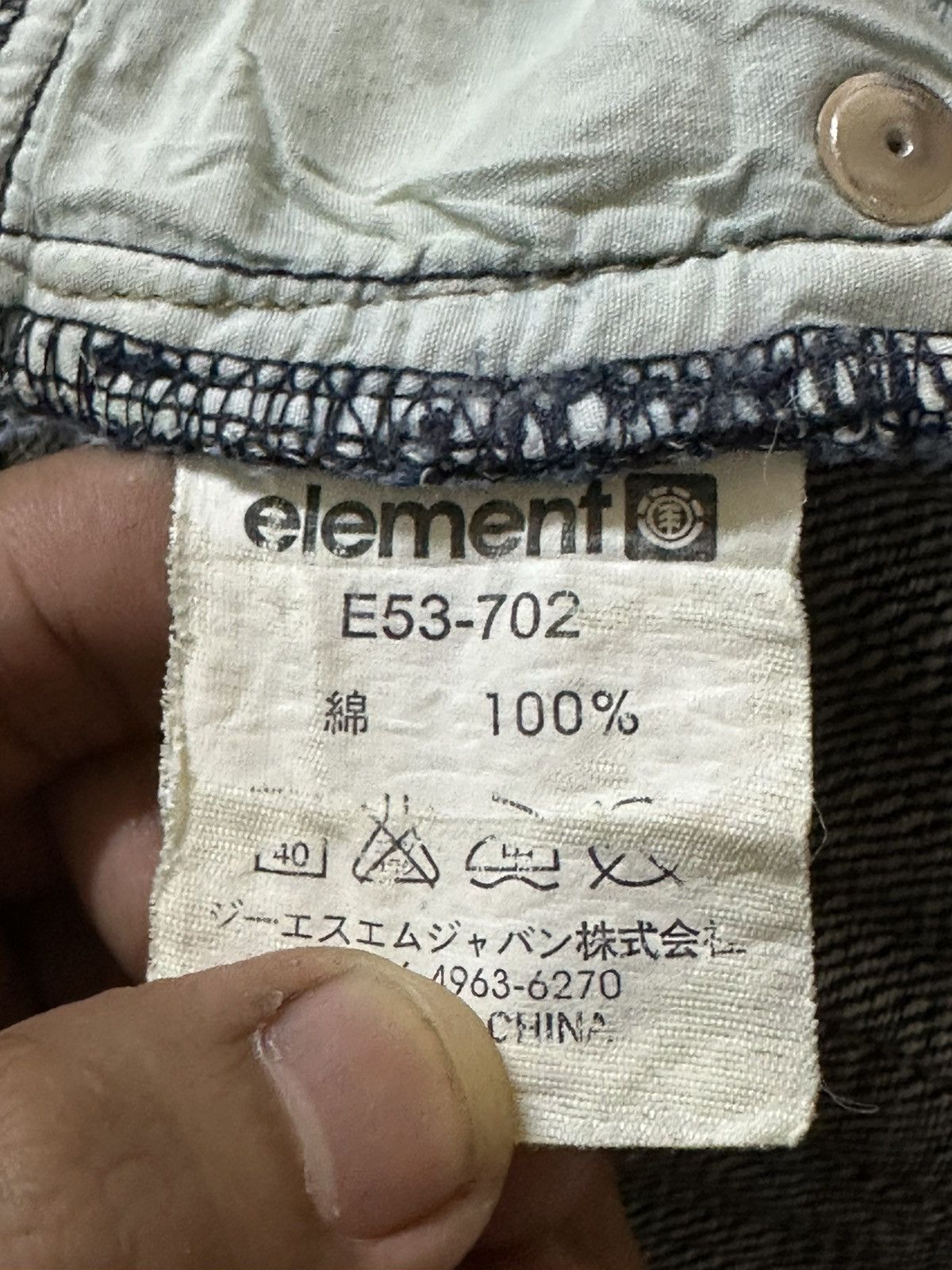 Element Vintage Element Denim Straight Distressed Denim Size US 30 / EU 46 - 7 Thumbnail