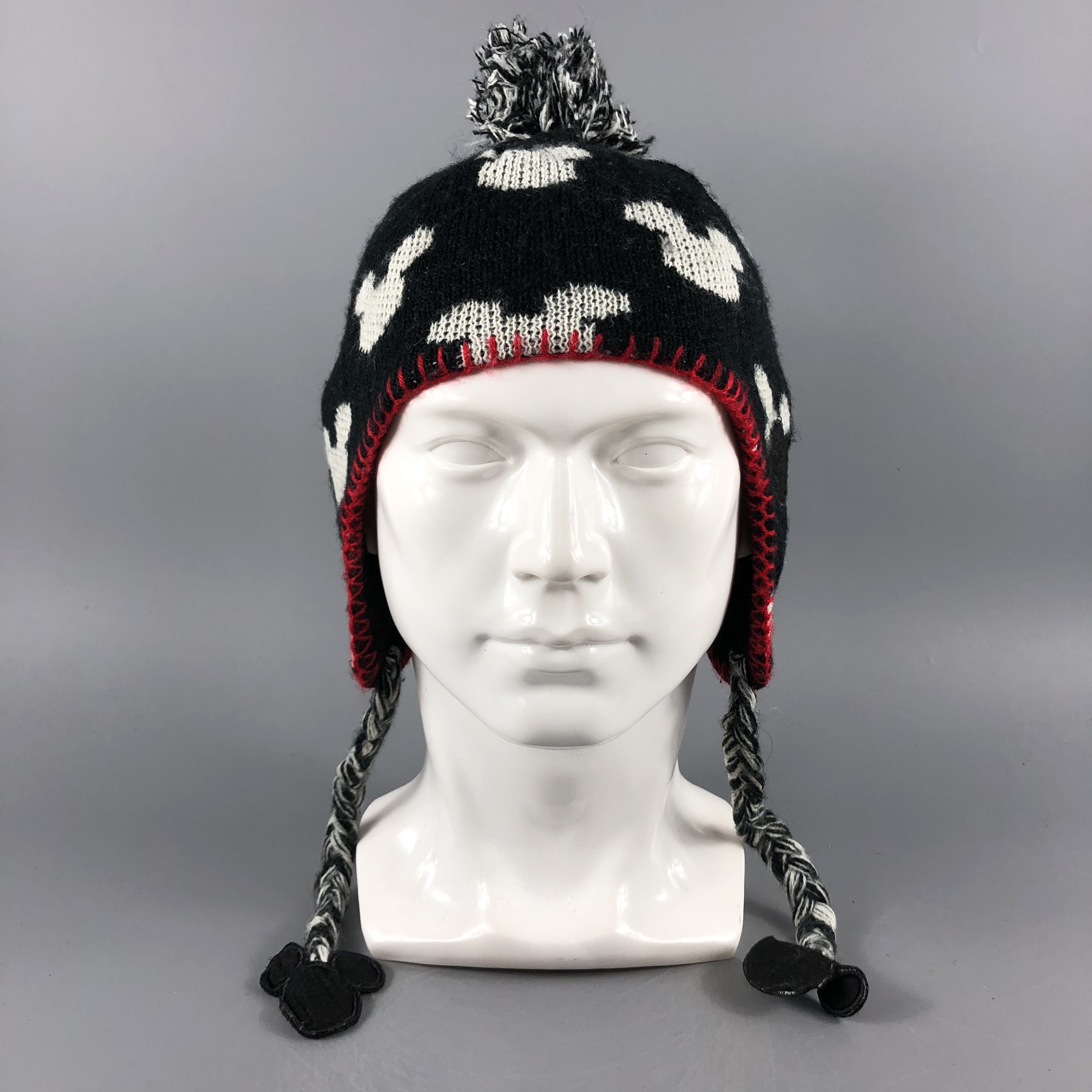 image of Mickey Mouse Hats Earflap Beanie Disney Snow Cap B654, Men's