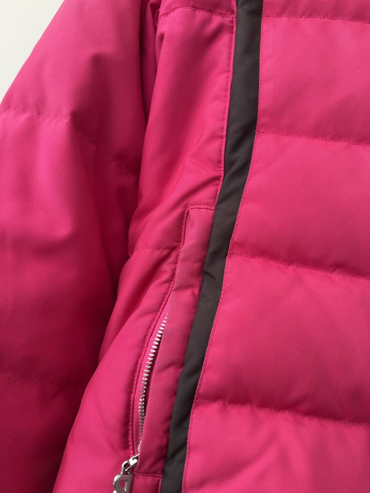 Bogner Vintage Bogner Sport Women’s Pink Down Ski Jacket Hooded Size XS / US 0-2 / IT 36-38 - 4 Thumbnail