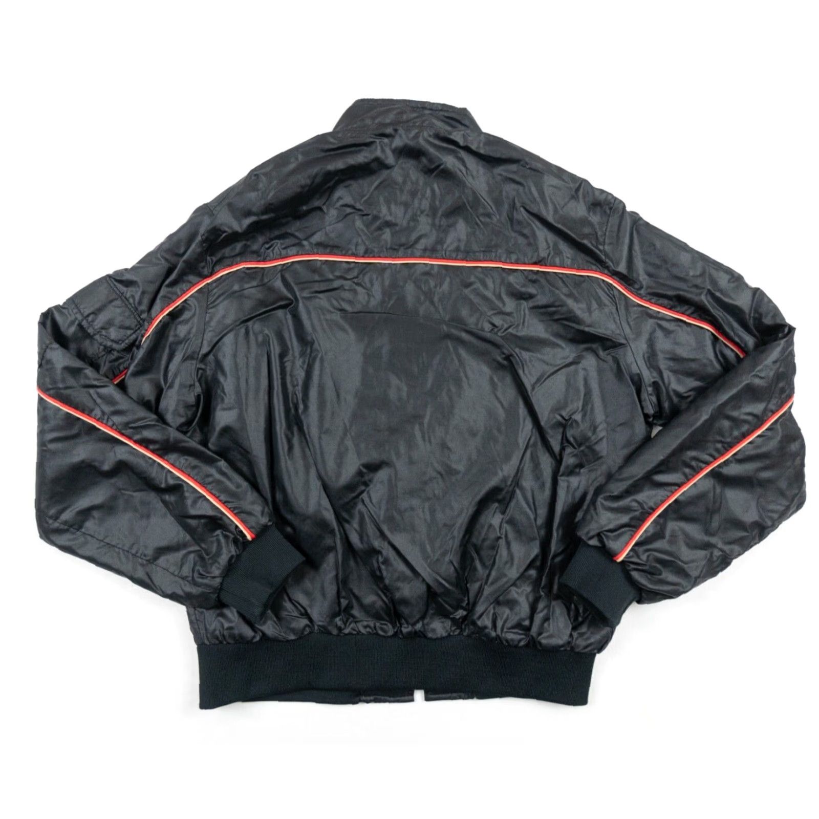 Holloway VINTAGE Holloway Indy Race Car Windbreaker Jacket Black Adult Large 80s 90s Mens Size US L / EU 52-54 / 3 - 5 Thumbnail
