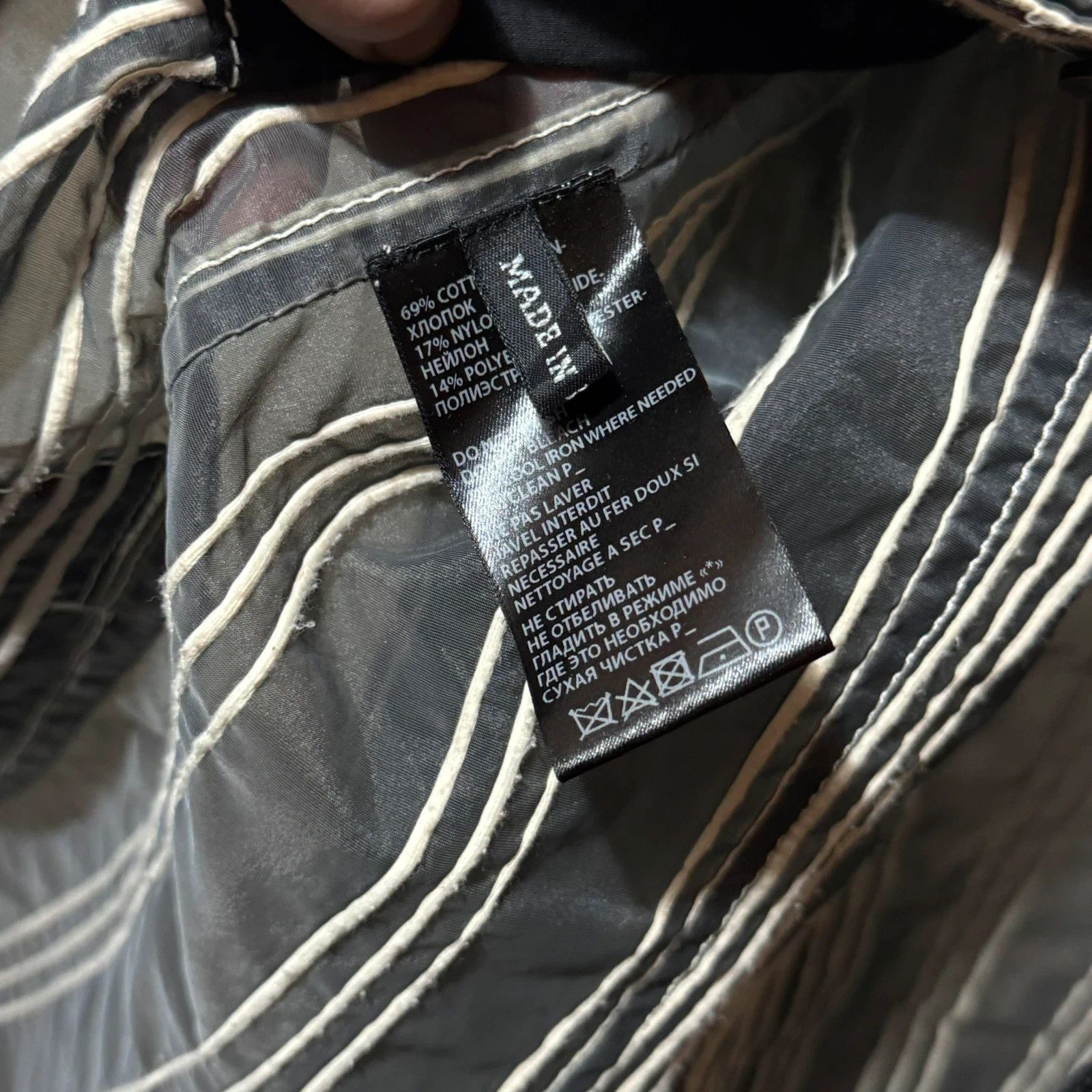 Ann Demeulemeester S/S 2015 Ann Demeulemeester transparent organza jacket Size US L / EU 52-54 / 3 - 10 Thumbnail