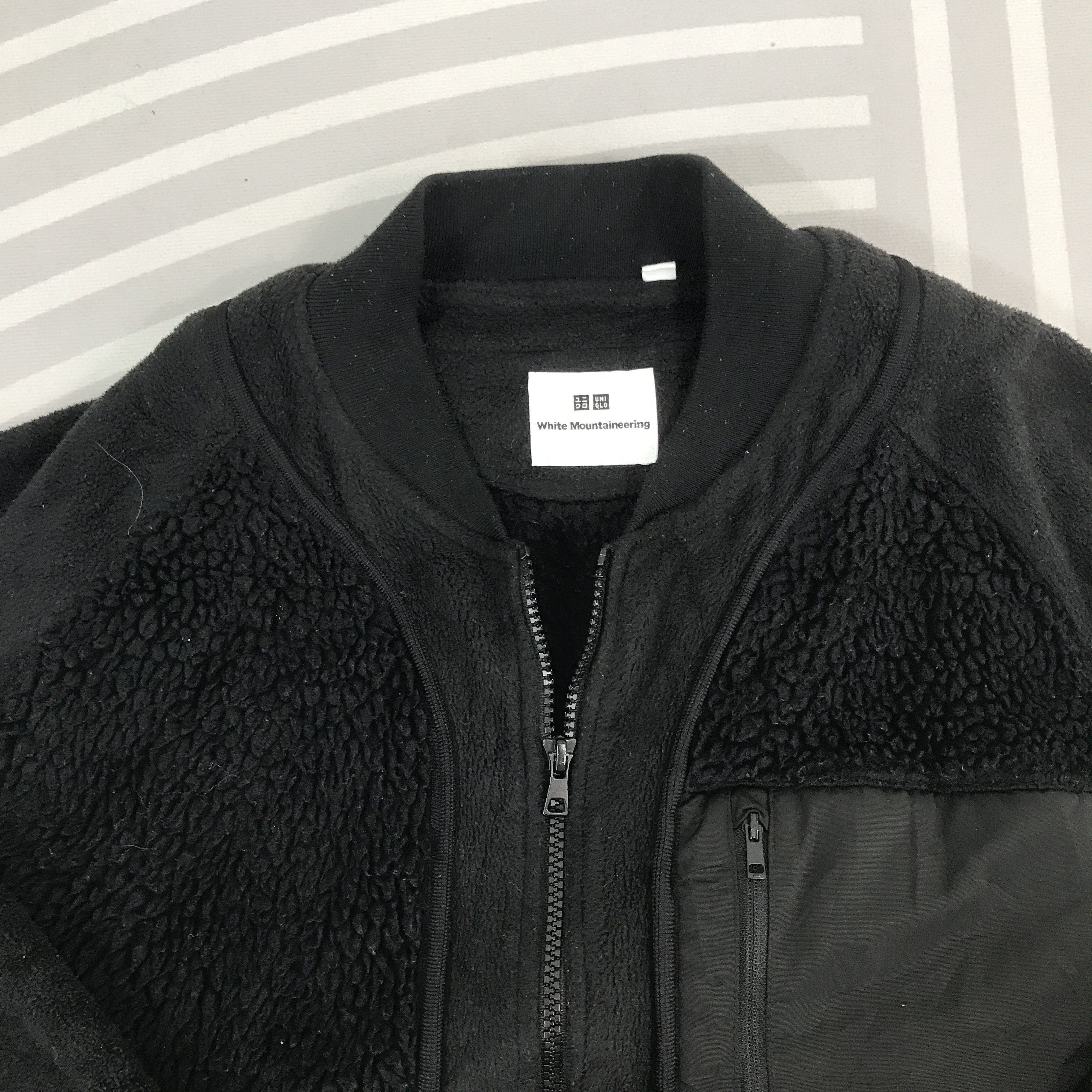 Uniqlo × White Mountaineering White Mountaineering x Uniqlo Sherpa Half button Jacket Size US XL / EU 56 / 4 - 8 Thumbnail