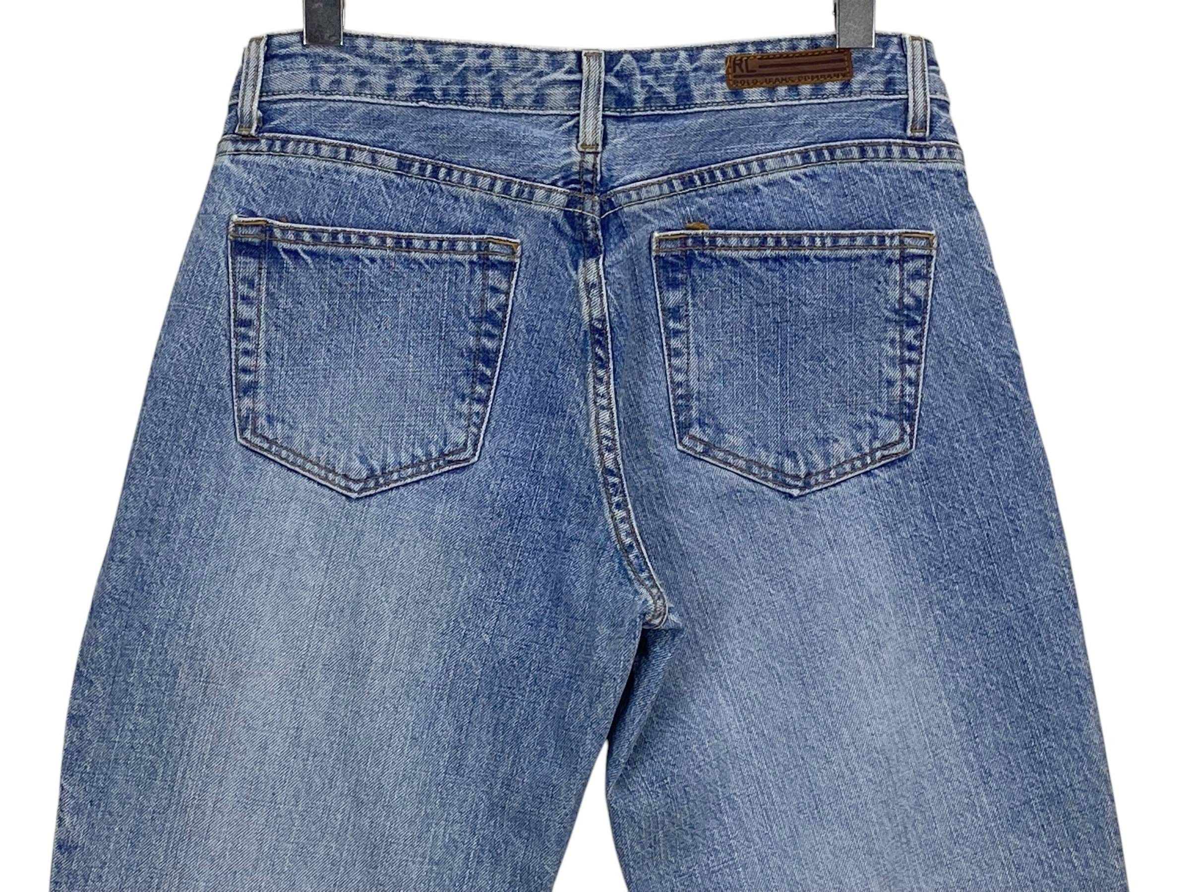 Polo Ralph Lauren Polo Ralph Lauren Relaxed Fit Jeans – Light Wash Denim Size US 30 / EU 46 - 6 Thumbnail