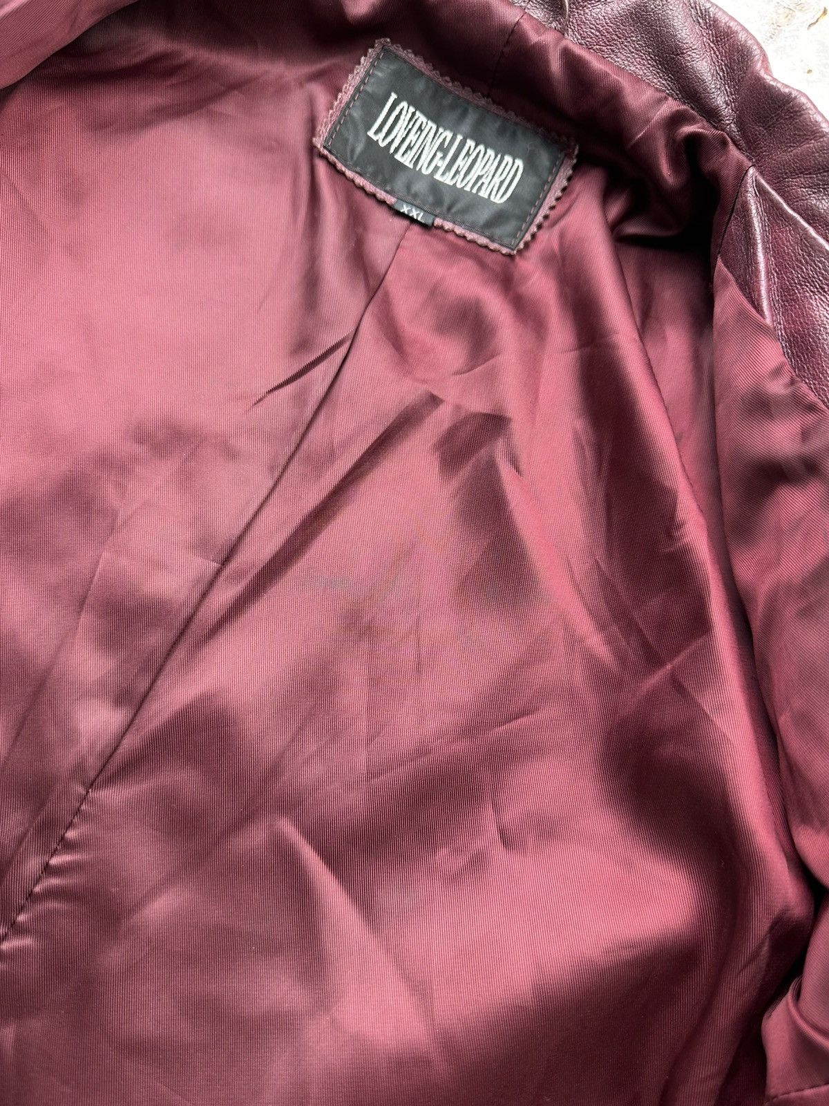 Japanese Brand Vintage Leather Jacket Size L / US 10 / IT 46 - 9 Thumbnail