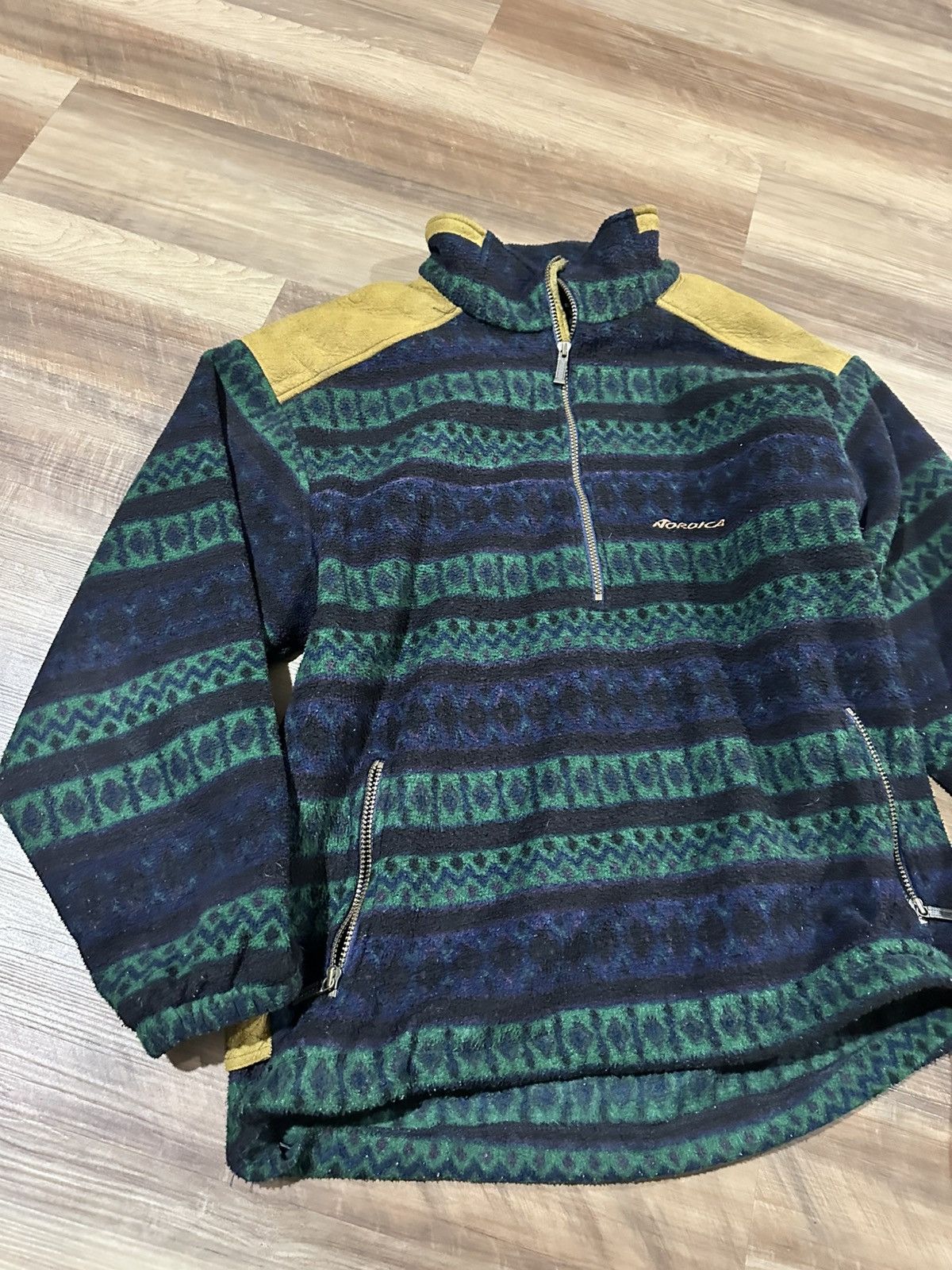 Patagonia Vintage Patagonia Synchilla Men's Fleece Jacket Look Alike Size US L / EU 52-54 / 3 - 1 Thumbnail