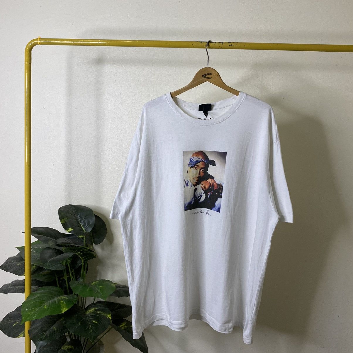 Rap Tees Tupac Shakur x H&M Collaboration T Shirt Size US XXL / EU 58 / 5 - 1 Thumbnail