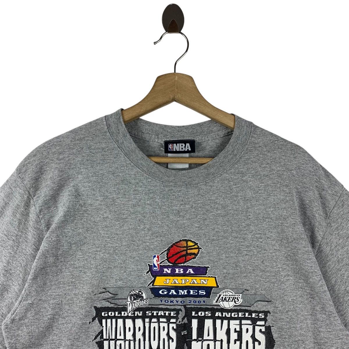 NBA × Vintage Vintage GOLDEN STATE WARRIORS vs LA LAKERS nba tee Size US M / EU 48-50 / 2 - 2 Thumbnail