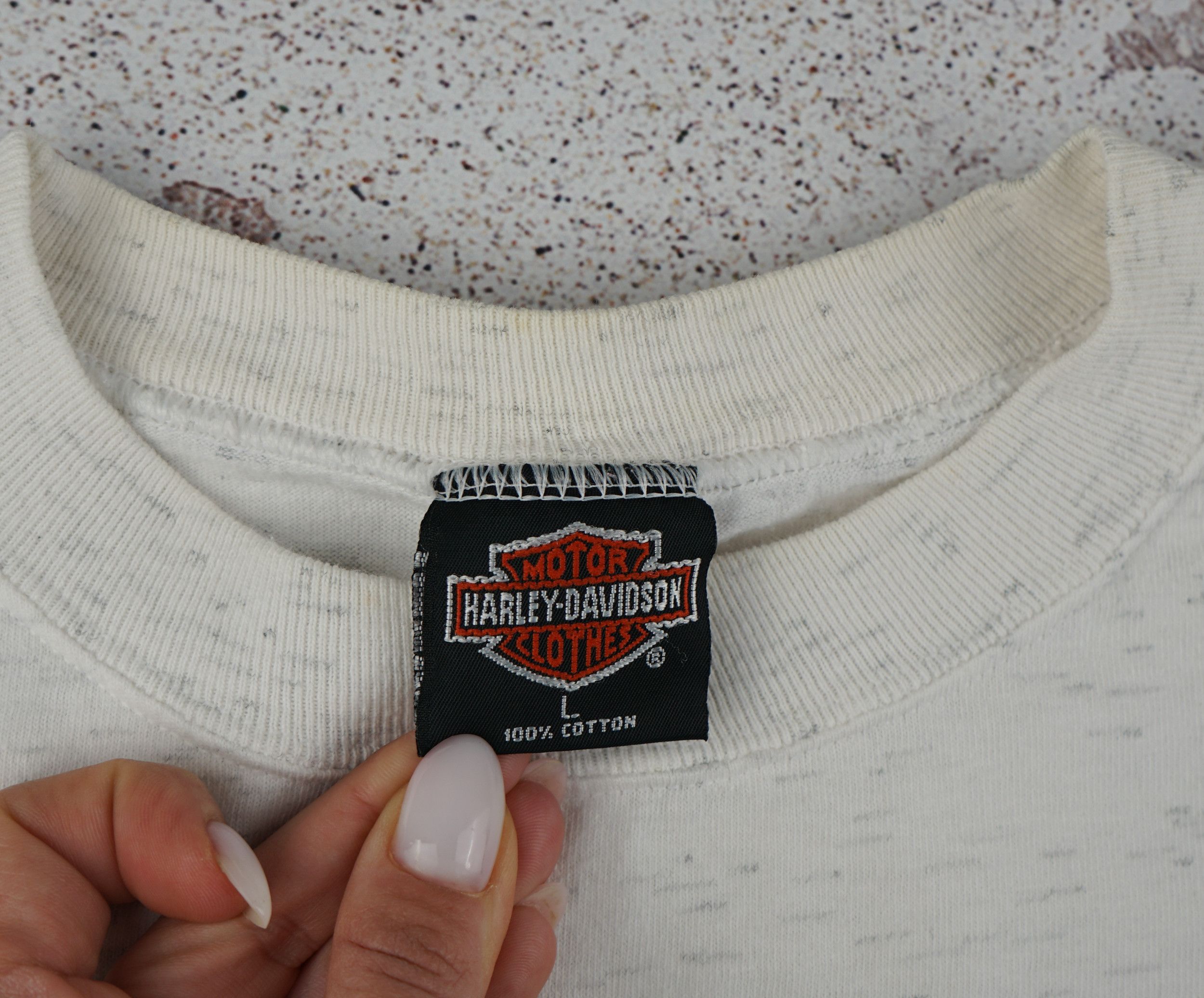 Harley Davidson × Vintage Vintage Harley Davidson T Shirt Size US XL / EU 56 / 4 - 5 Thumbnail
