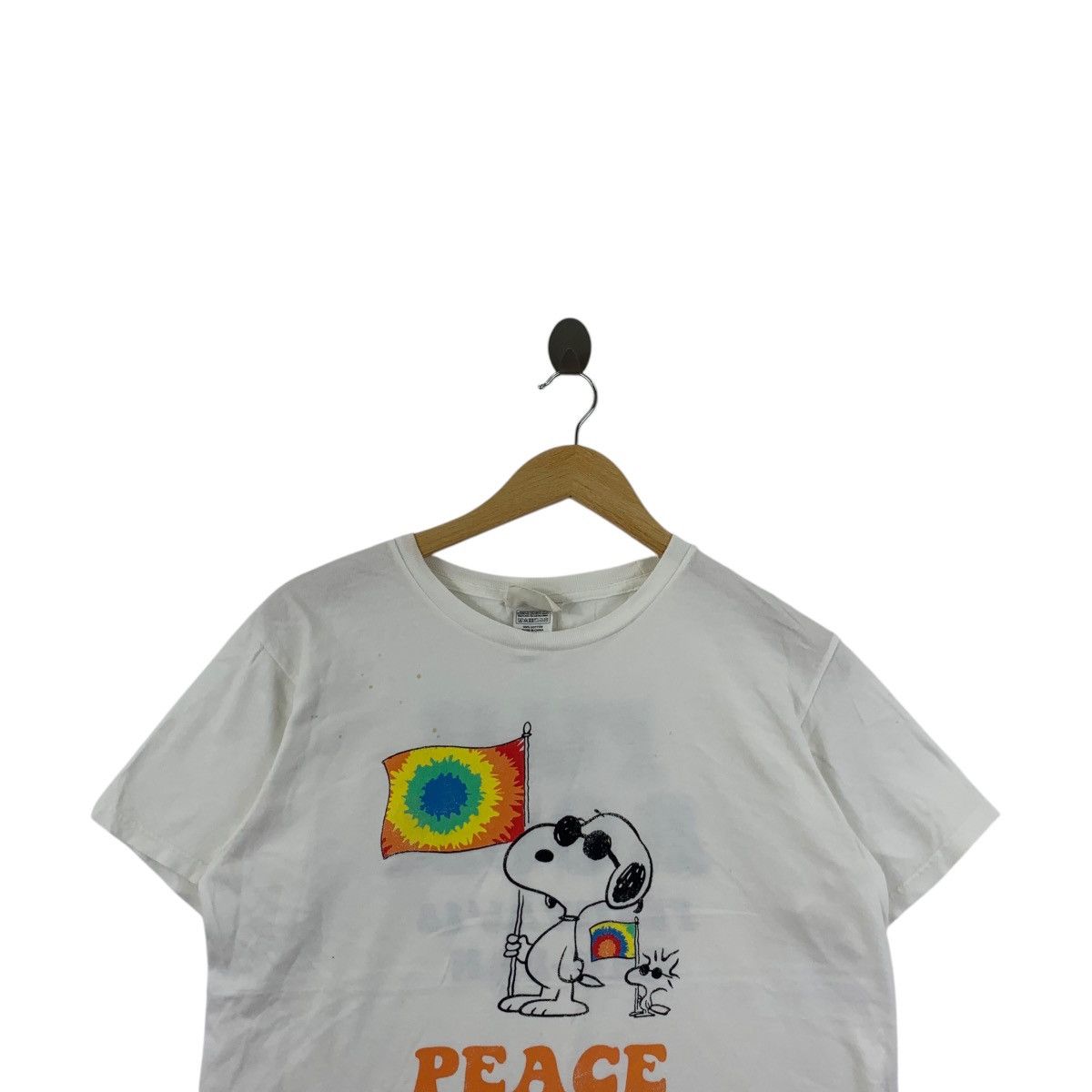 Peanuts PEANUTS x FUJI ROCK 2018 Festival Peace Japan Tee Shirt Top Size M / US 6-8 / IT 42-44 - 2 Thumbnail