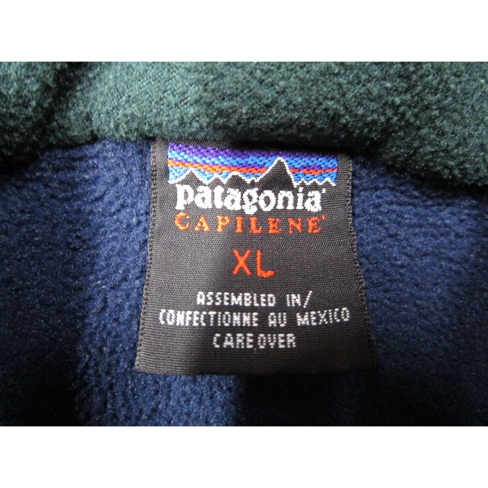 Patagonia Patagonia Mens Capilene Blue 1/4 Zip Fleece Pullover Long Sleeve XL Casual Activewear Shirt Size US XL / EU 56 / 4 - 3 Thumbnail