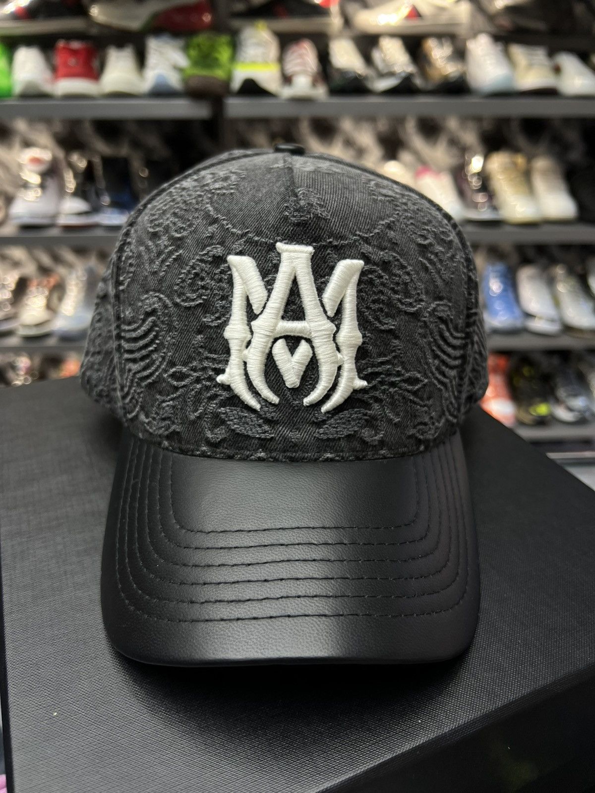 Amiri Amiri Black MA Quad Hat Size ONE SIZE - 3 Thumbnail