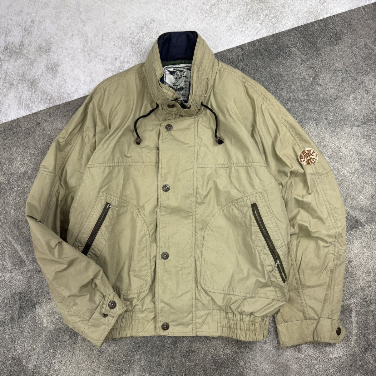 Vintage Vintage Hunting field jacket beige phoenix Size US XL / EU 56 / 4 - 1 Thumbnail