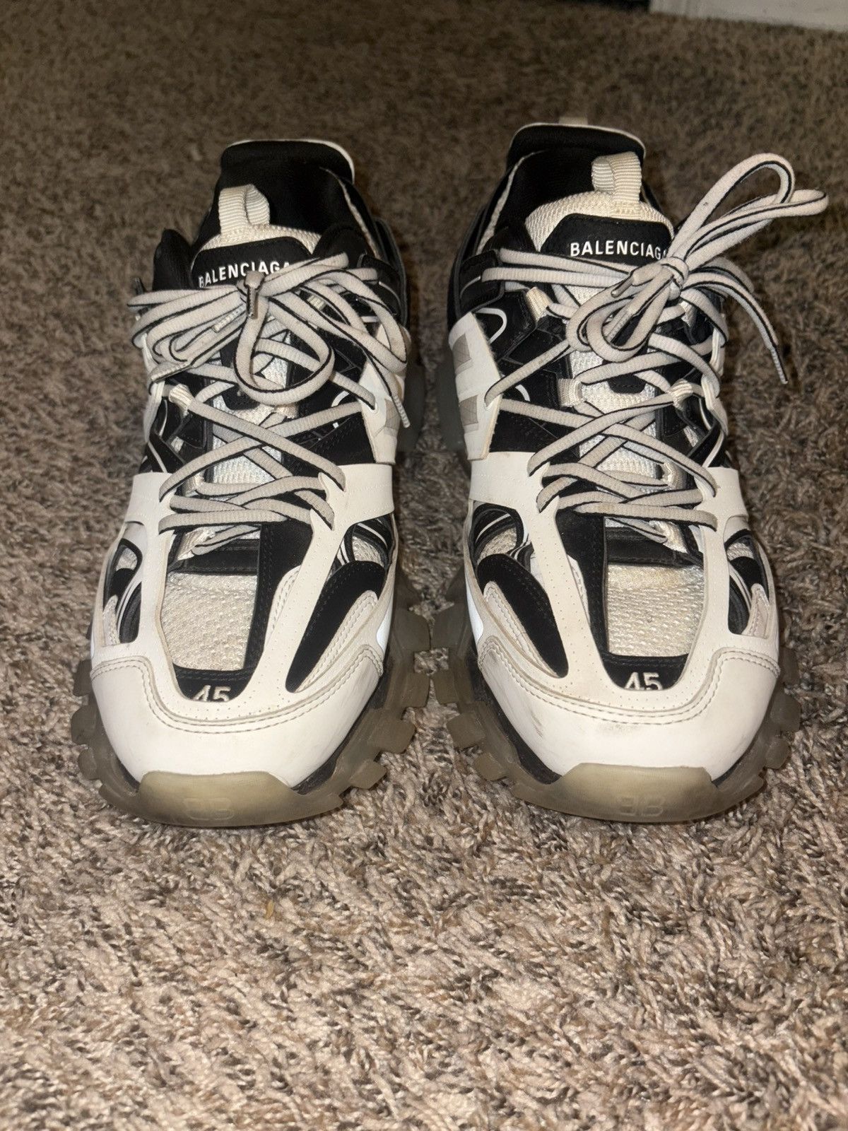 Balenciaga Baleniaga track runners Size US 12 / EU 45 - 1 Thumbnail
