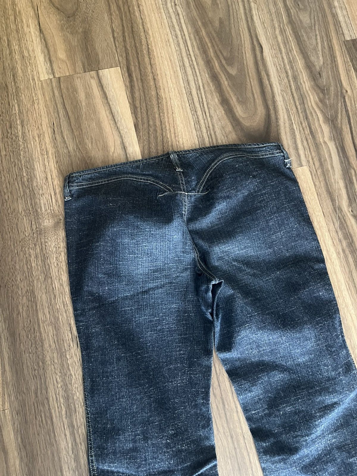 Diesel Vintage Diesel Women’s Flared Jeans Navy Y2K size 30 Size 30" / US 8 / IT 44 - 5 Thumbnail