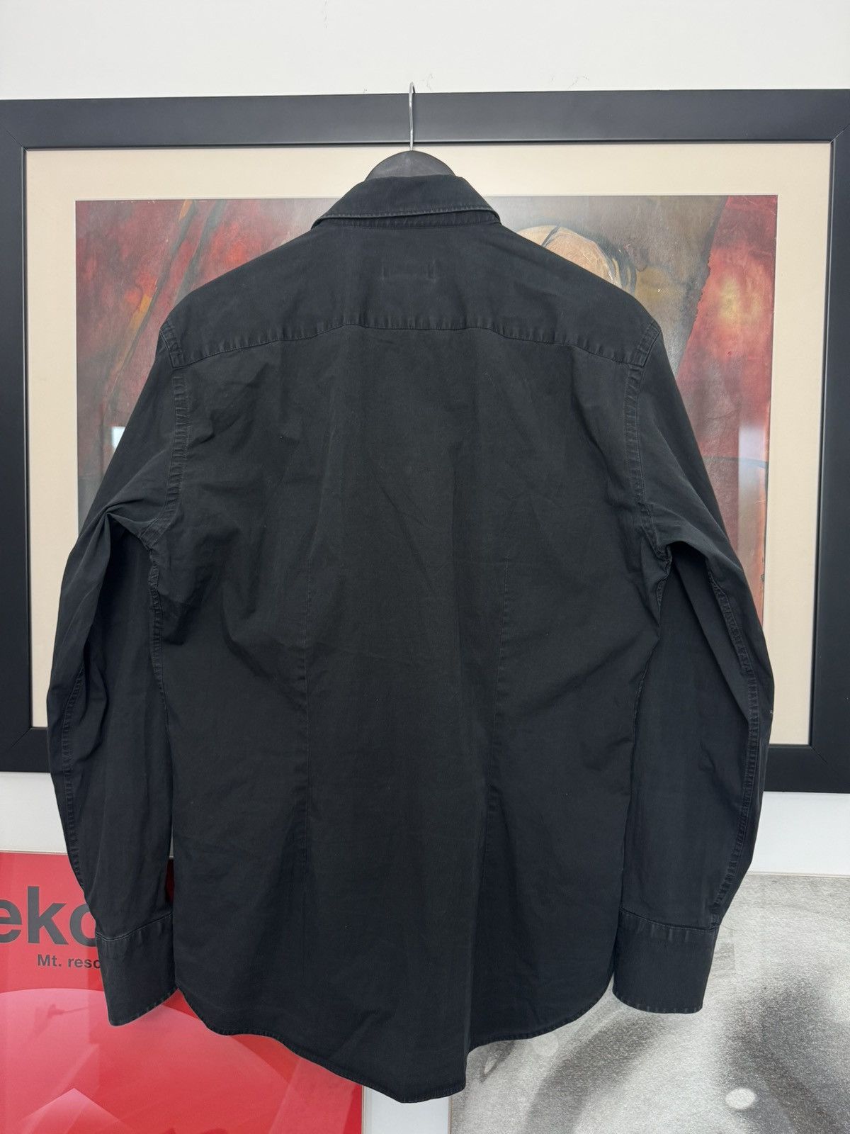 Versace Versace Collection Designer Button Up Black Shirt Luxury Size US L / EU 52-54 / 3 - 3 Thumbnail