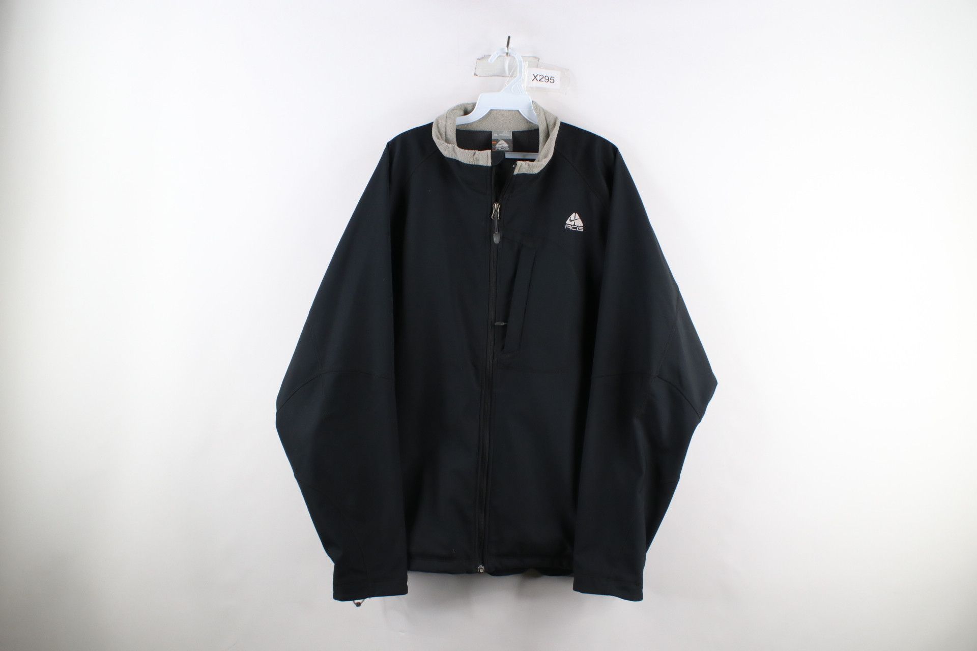Nike × Vintage Vintage Nike ACG Scott Mini Swoosh Fleece Lined Jacket Size US XL / EU 56 / 4 - 1 Thumbnail