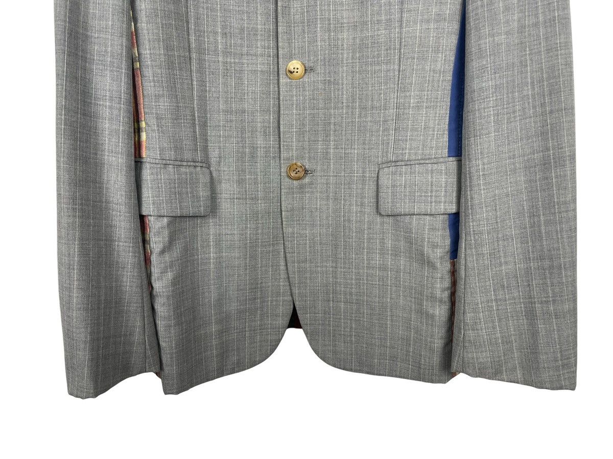 Comme des Garcons Homme Plus Comme des Garçon Homme Plus Patchwork Blazer Size 42R - 4 Thumbnail
