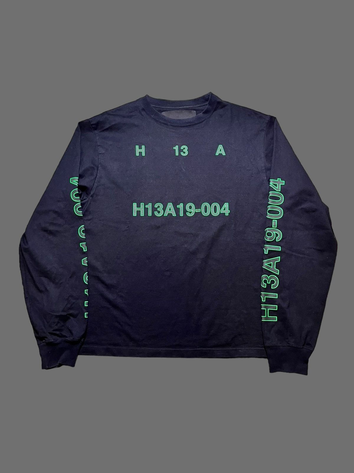 Hood By Air Rare Hood By Air H13A Matrix Long Sleeve Tee HBA FW20 Size US XL / EU 56 / 4 - 1 Thumbnail