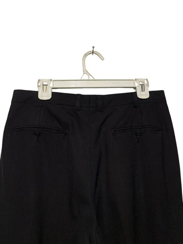 Yves Saint Laurent Vintage Yves Saint Laurent baggy embroidered logo trouser Size US 31 - 7 Thumbnail