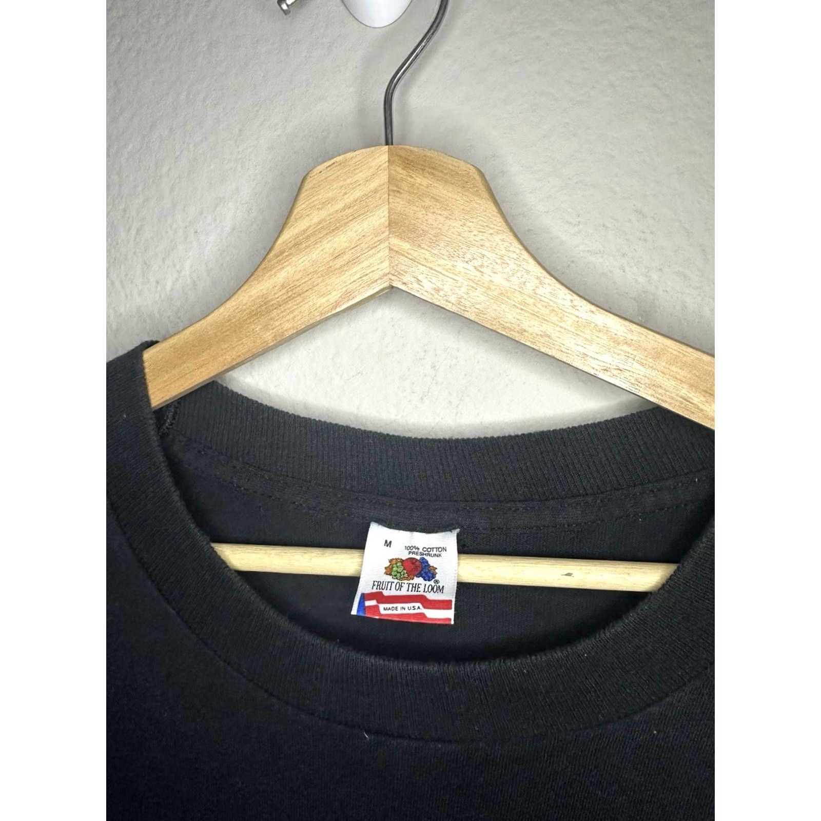 Fruit Of The Loom VINTAGE Fruit of the Loom Shirt Adult Medium Black Nature Outdoor Grand Canyon National Park 90s Mens Size US M / EU 48-50 / 2 - 5 Thumbnail