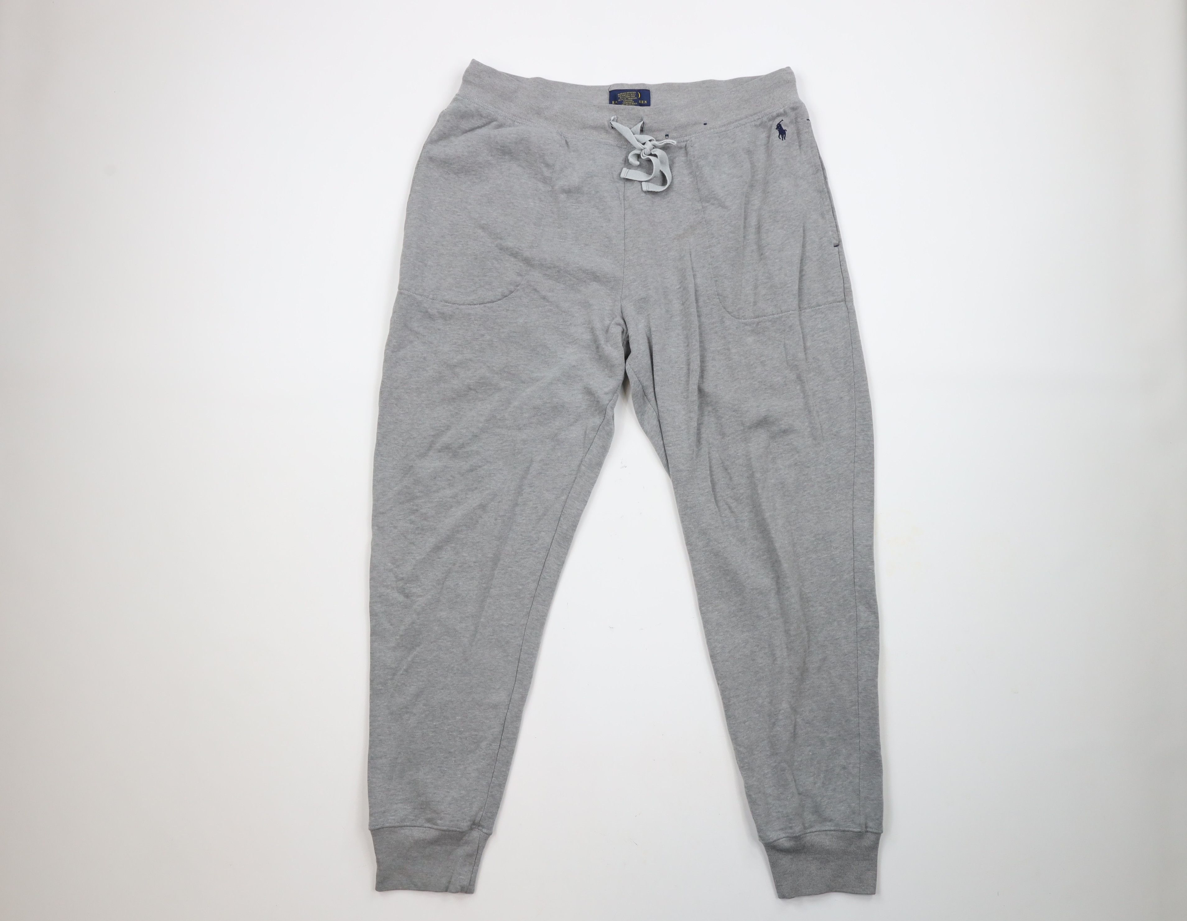 Ralph Lauren × Vintage Vintage Ralph Lauren Lightweight Cuffed Sweatpants Joggers Size US 38 / EU 54 - 1 Thumbnail
