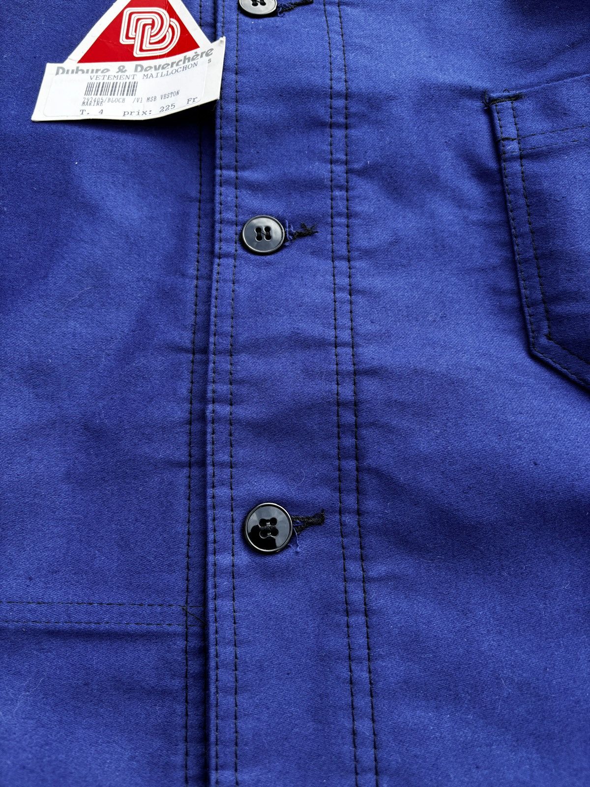 Vintage Vintage 1980s Dubure & Deverchère Moleskin Chore Jacket Size US L / EU 52-54 / 3 - 3 Thumbnail