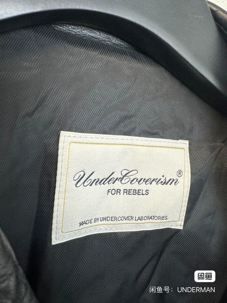 Undercover UndercoverCalfskin leather jacket 2503-Nextarrow Size US S / EU 44-46 / 1 - 1 Thumbnail