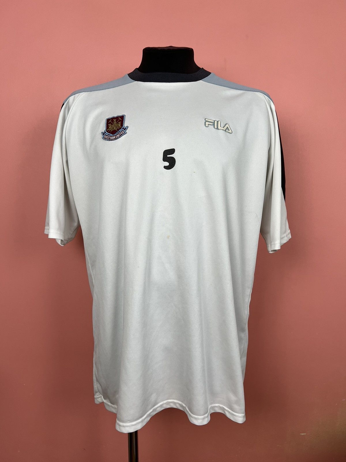 Fila Fila westham united soccer jersey vintage shirt Size US XL / EU 56 / 4 - 1 Thumbnail