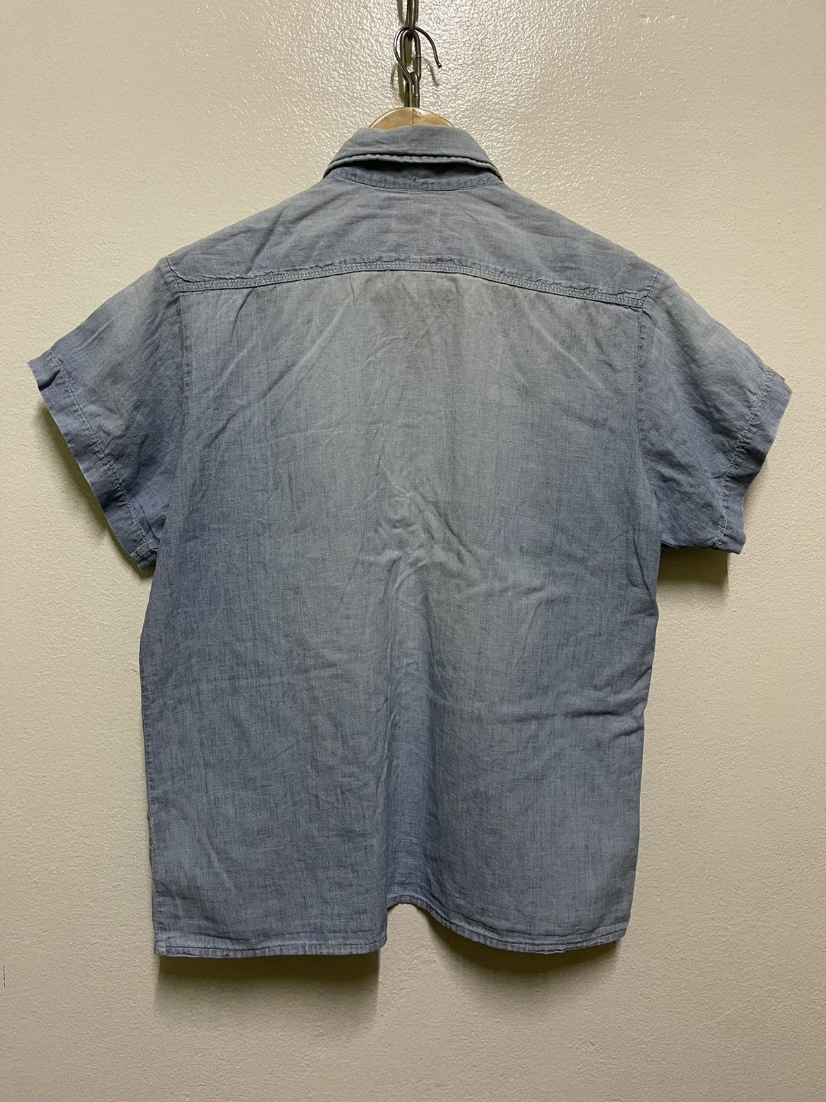 Big Mac Big Mac Chambray Embroidery Shirt Size M / US 6-8 / IT 42-44 - 10 Thumbnail