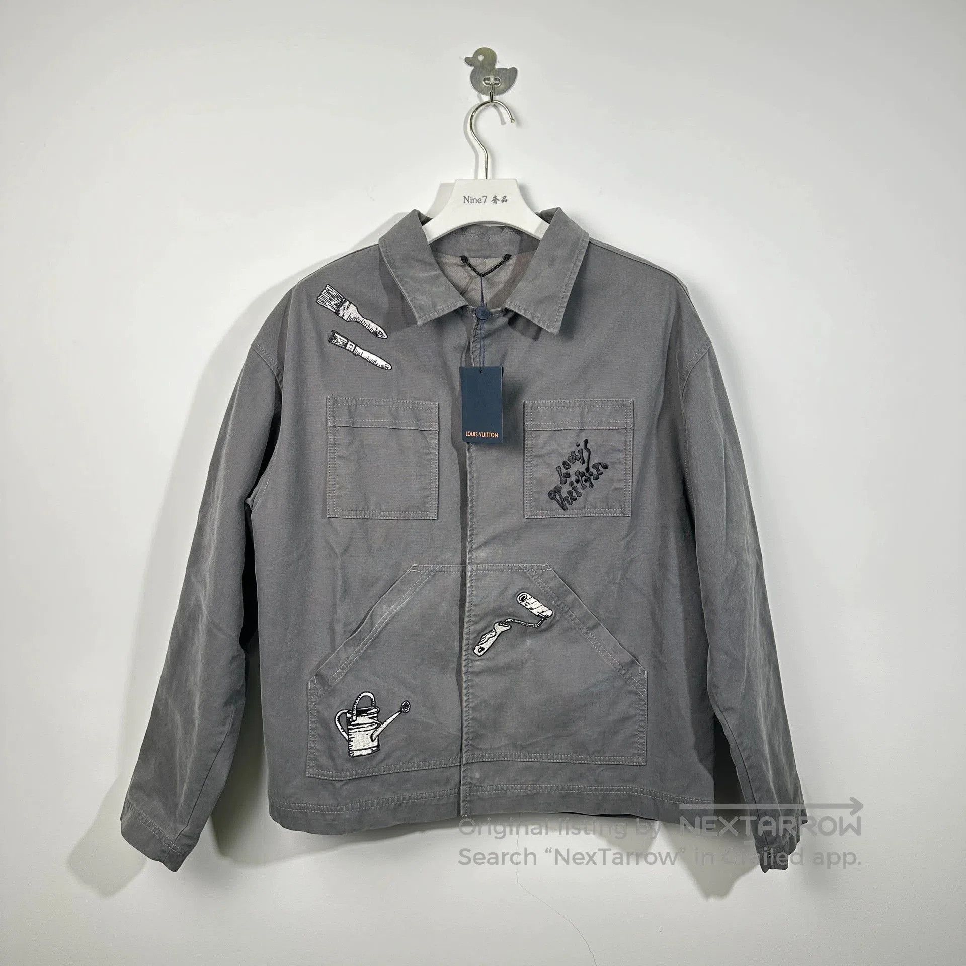 Louis Vuitton LV 2023 Tool Embroidered Cargo Jacket. Size US XL / EU 56 / 4 - 1 Thumbnail