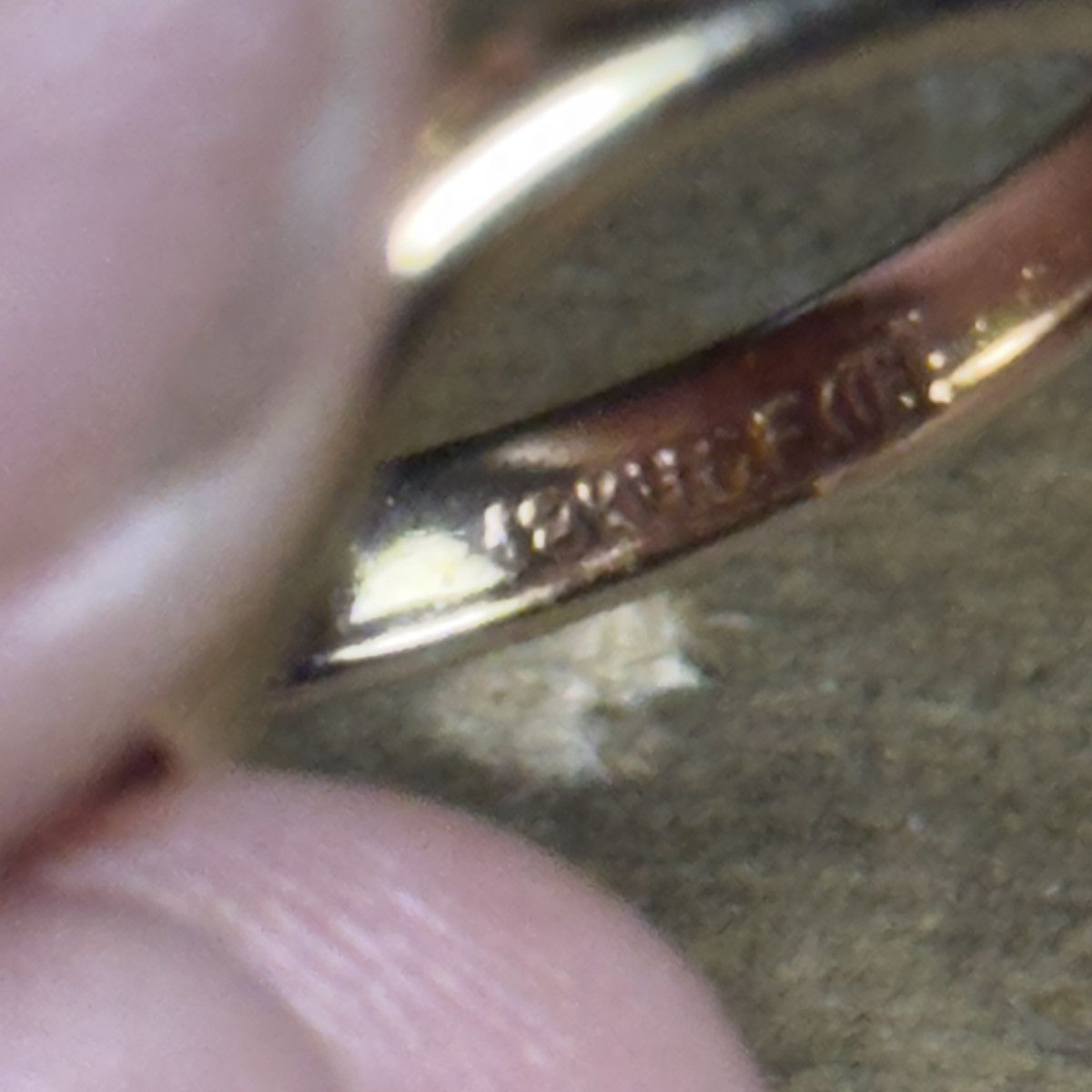 Vintage Vintage O.C Tanner 18KHGE Opal vine ring Size ONE SIZE - 4 Thumbnail