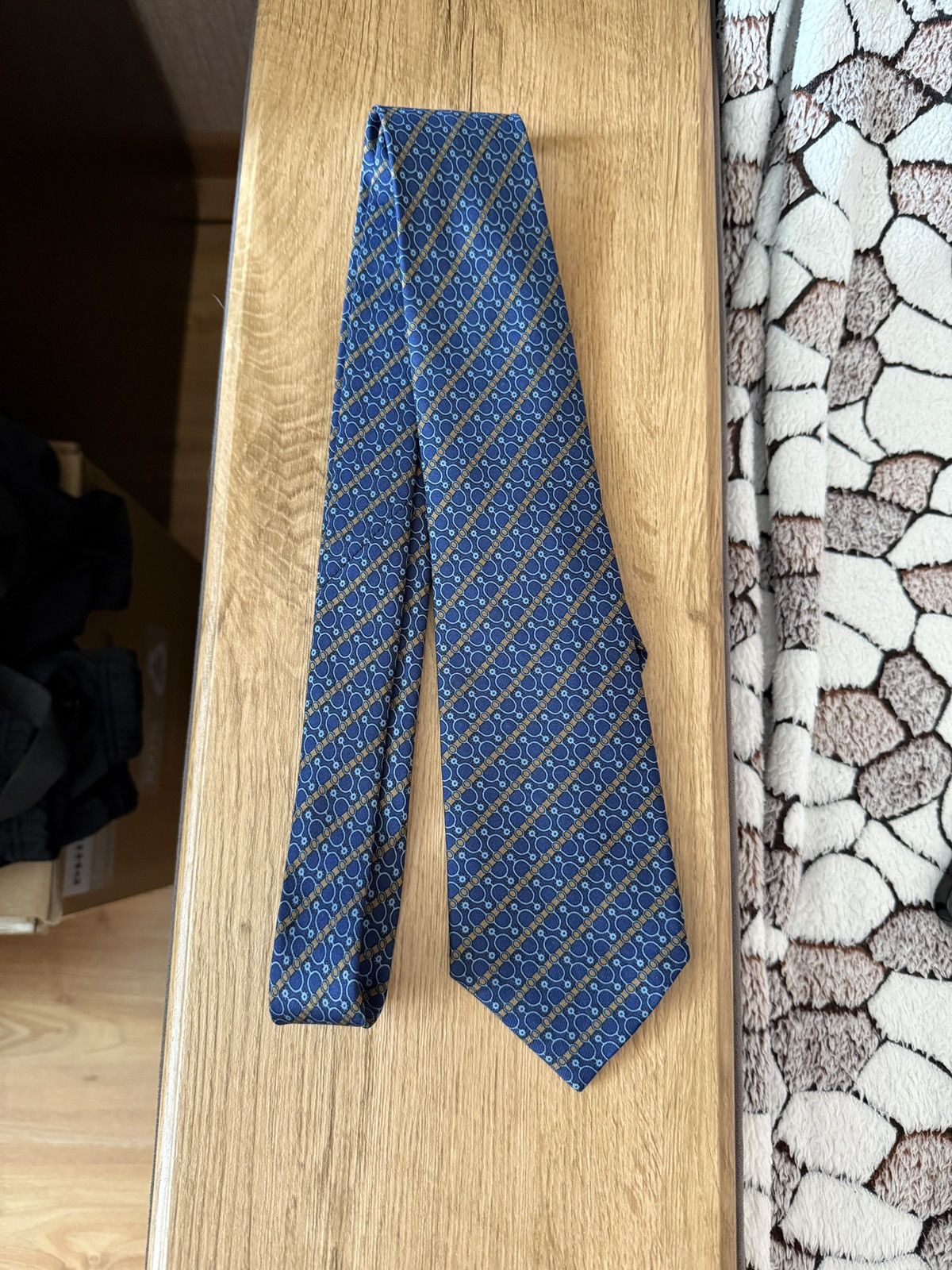 Hermes Vintage Hermes Tie Size ONE SIZE - 2 Thumbnail