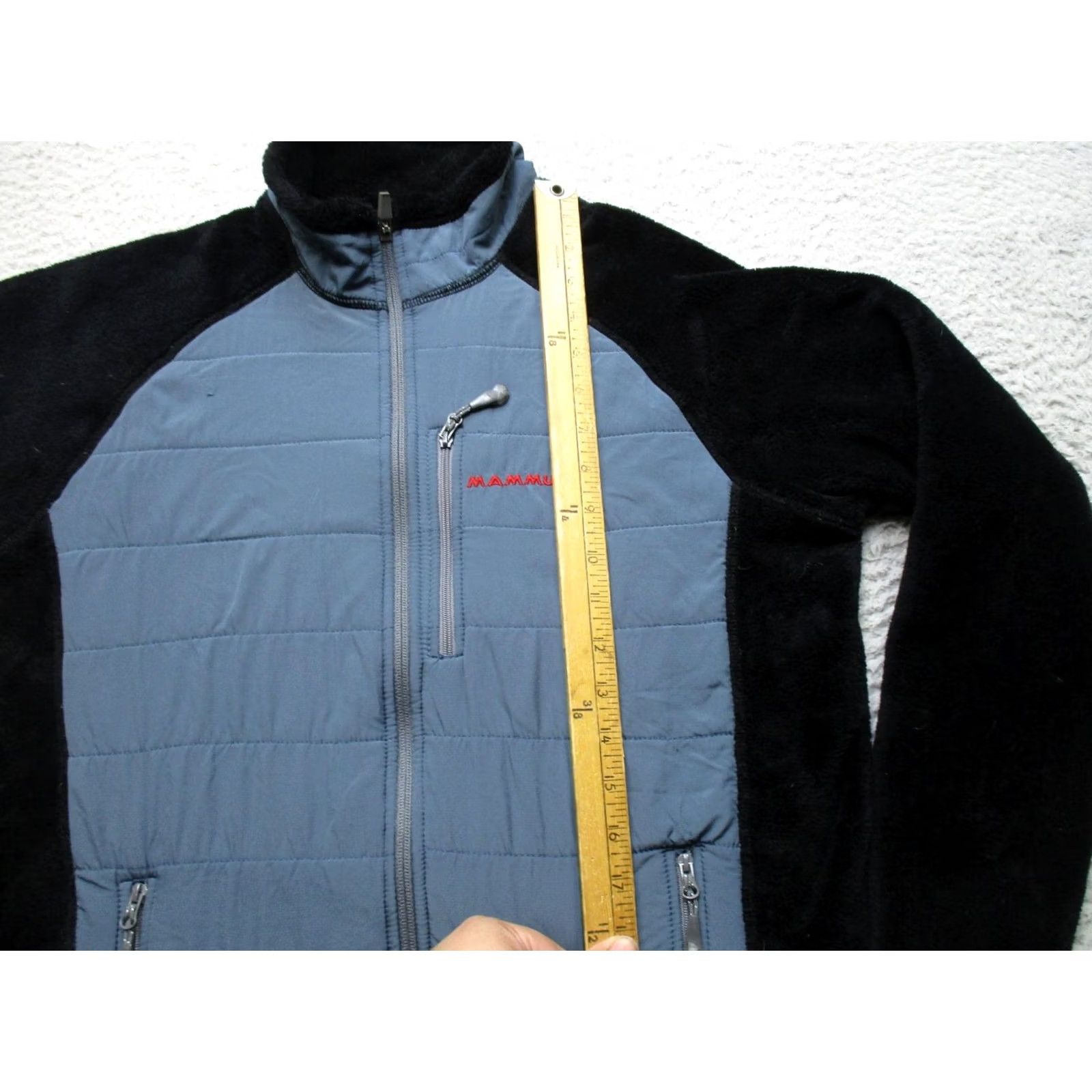 Mammut Mammut Womens M Blue Black Fleece Lined Insulated Hiking Jacket Full Zip Size M / US 6-8 / IT 42-44 - 6 Thumbnail