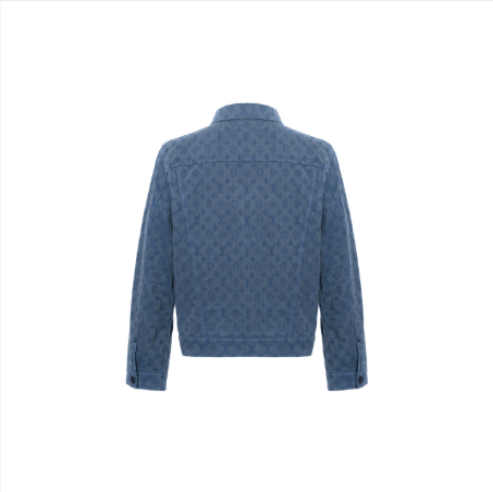 Louis Vuitton Louis Vuitton Monogram Jacquard Denim Jacket Size US L / EU 52-54 / 3 - 6 Thumbnail