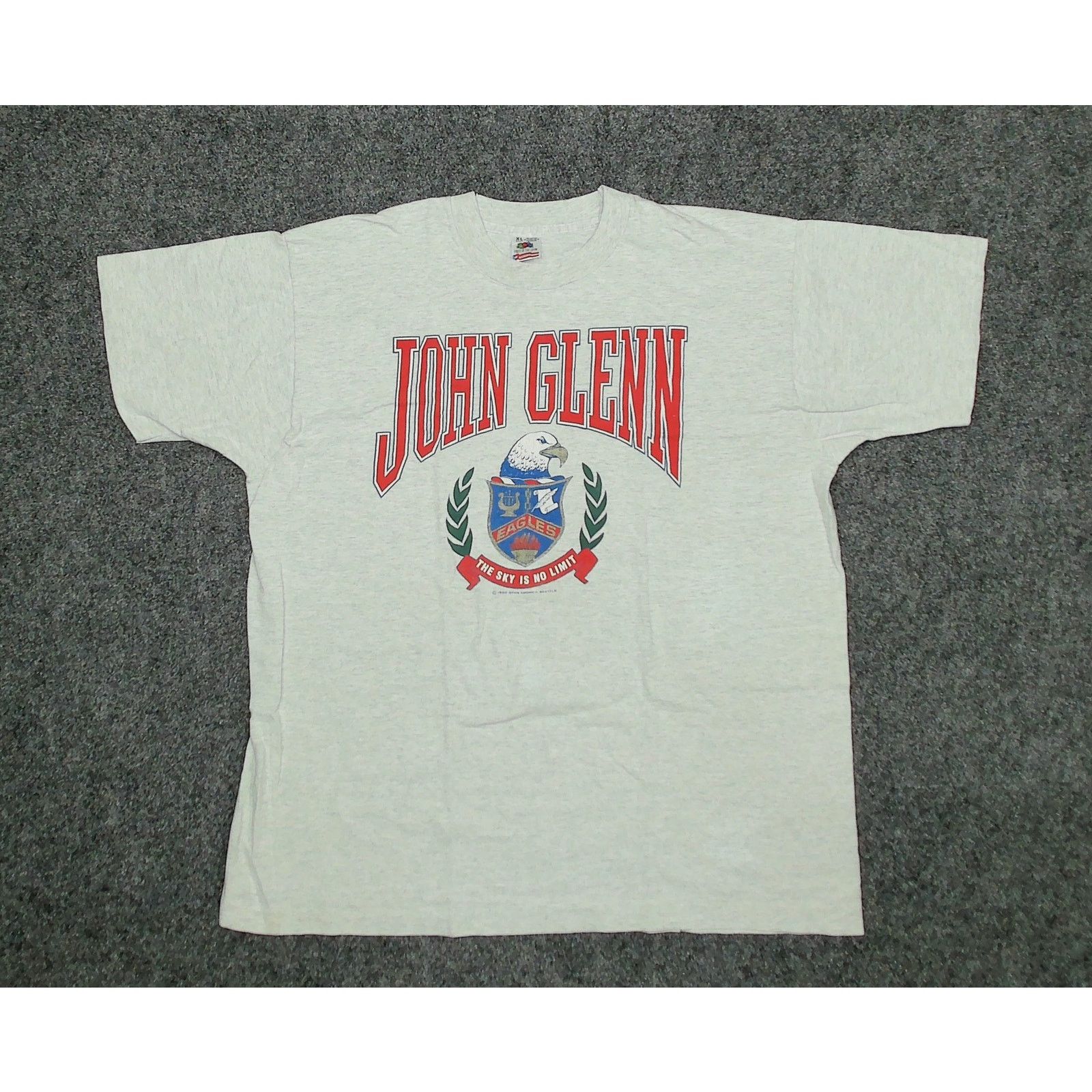Fruit Of The Loom Fruit Of The Loom Vintage 1992 Single Stitch Eagle Tee XXL Size US XXL / EU 58 / 5 - 3 Thumbnail