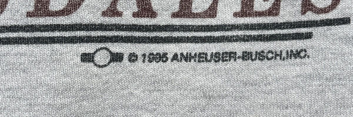 Budweiser × Vintage 1995 Budweiser Horse Sweatshirt Size US XL / EU 56 / 4 - 3 Thumbnail