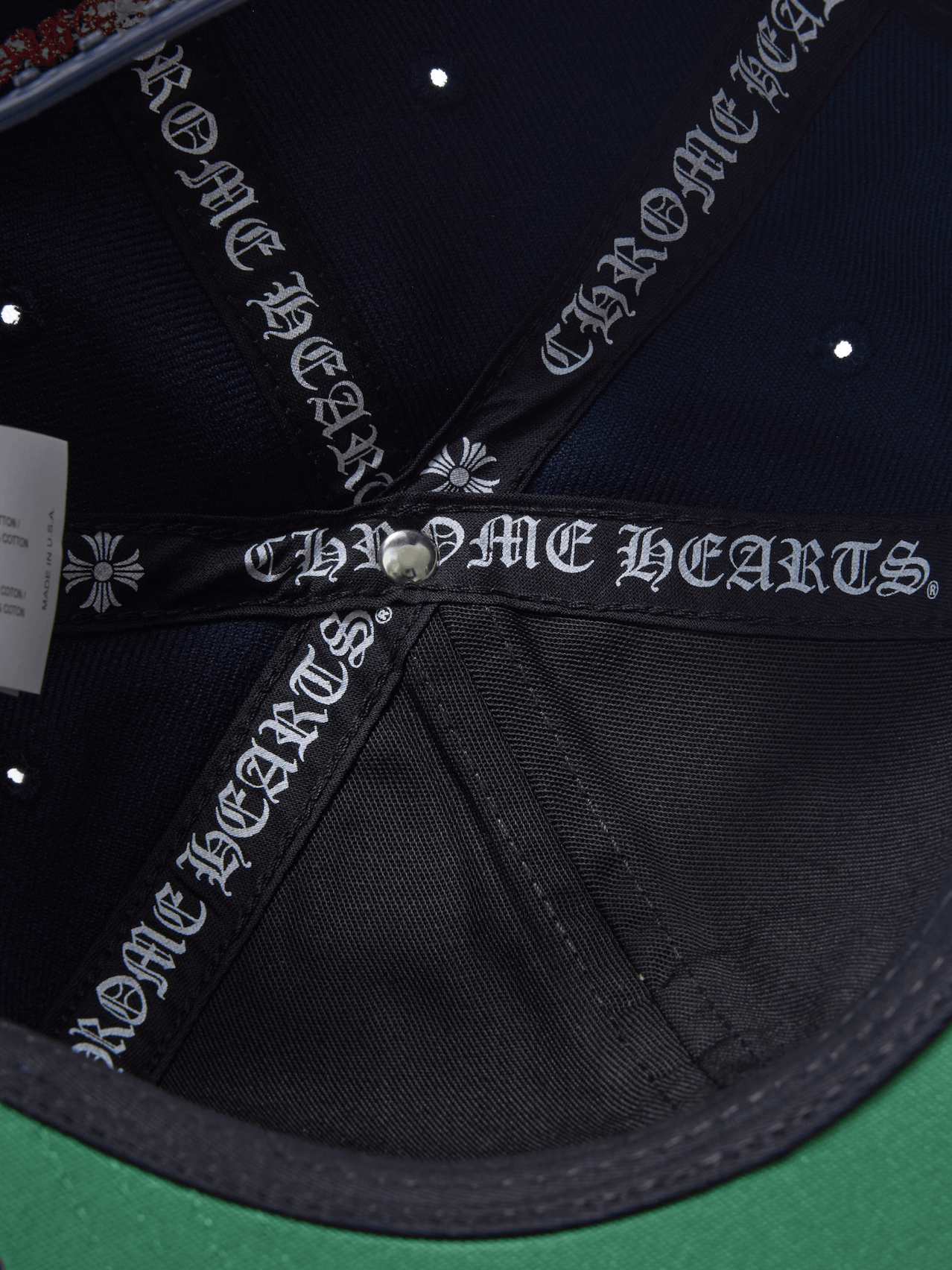 Chrome Hearts Chrome Hearts On Field Trucker Hat CH dark navy/red Size ONE SIZE - 3 Thumbnail