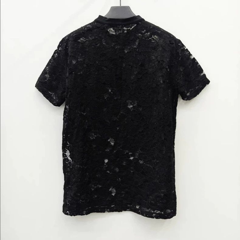 Givenchy Givenchy Limited edition Pervert 17 black lace T-shirt Size US S / EU 44-46 / 1 - 2 Thumbnail