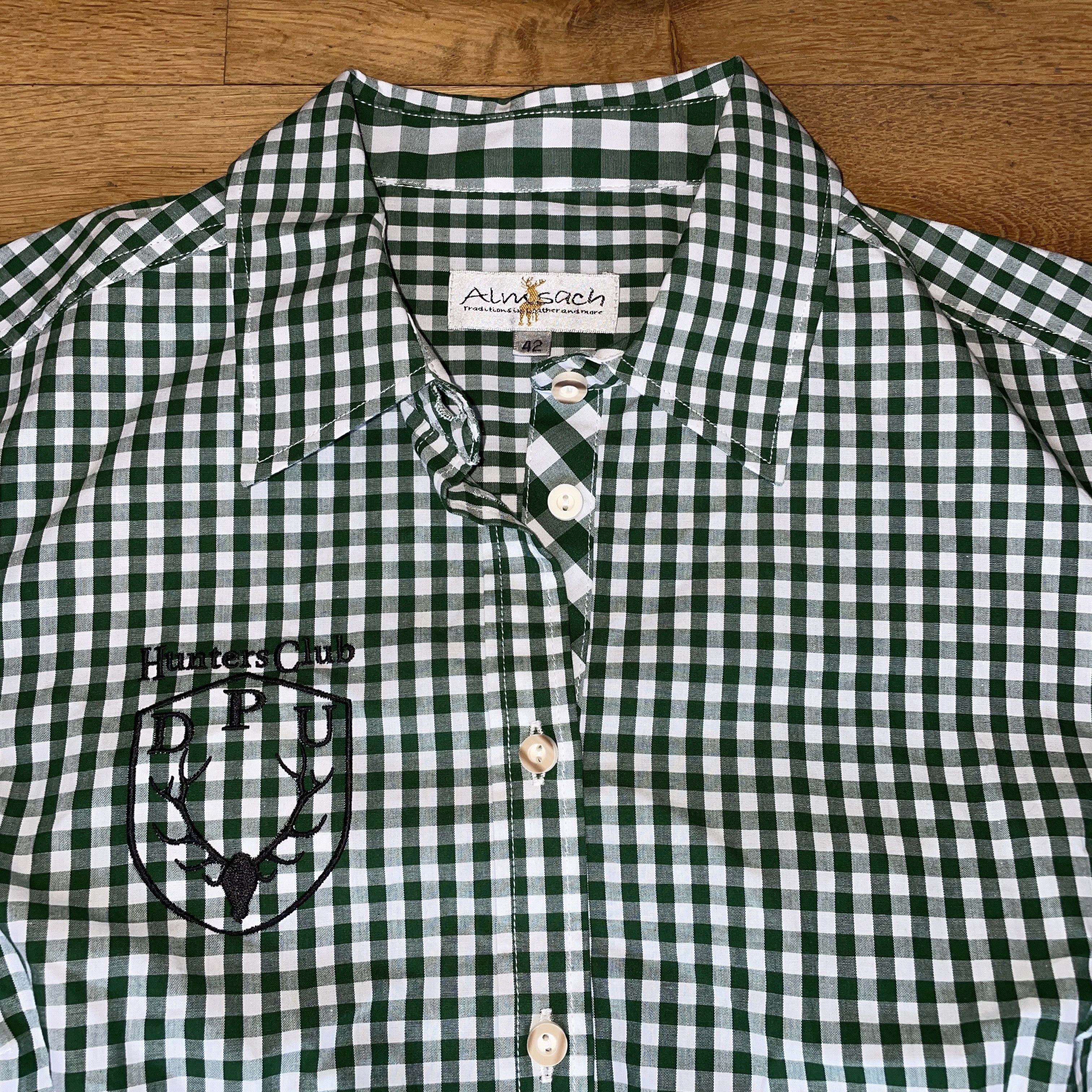 Vintage Almsbach Women's Bavarian Hunting Shirt Vintage Size 42 Size M / US 6-8 / IT 42-44 - 4 Thumbnail