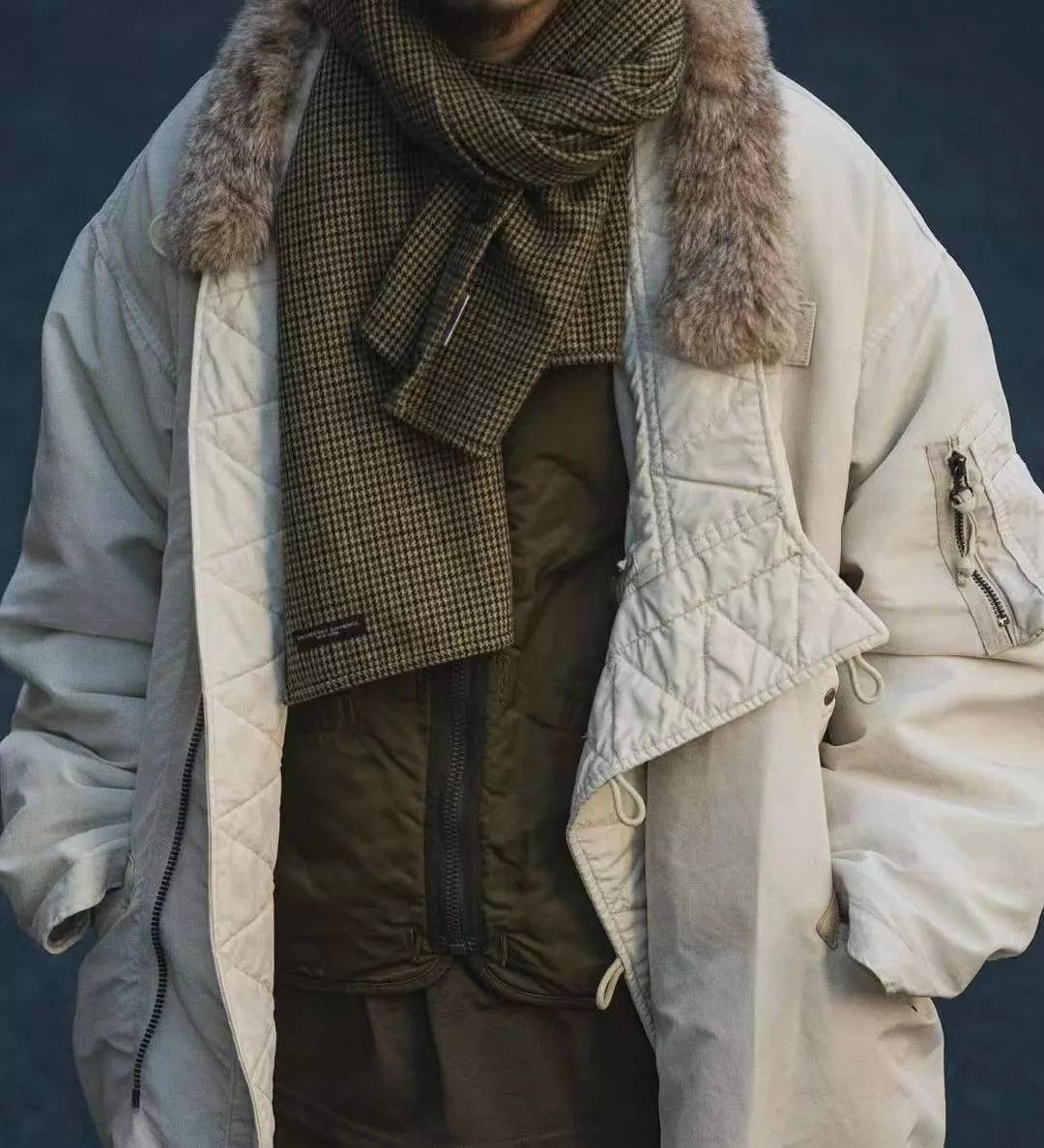 Visvim visvim 21aw valdez khampa coat off white 2 (9-95, minor) Size US M / EU 48-50 / 2 - 9 Thumbnail